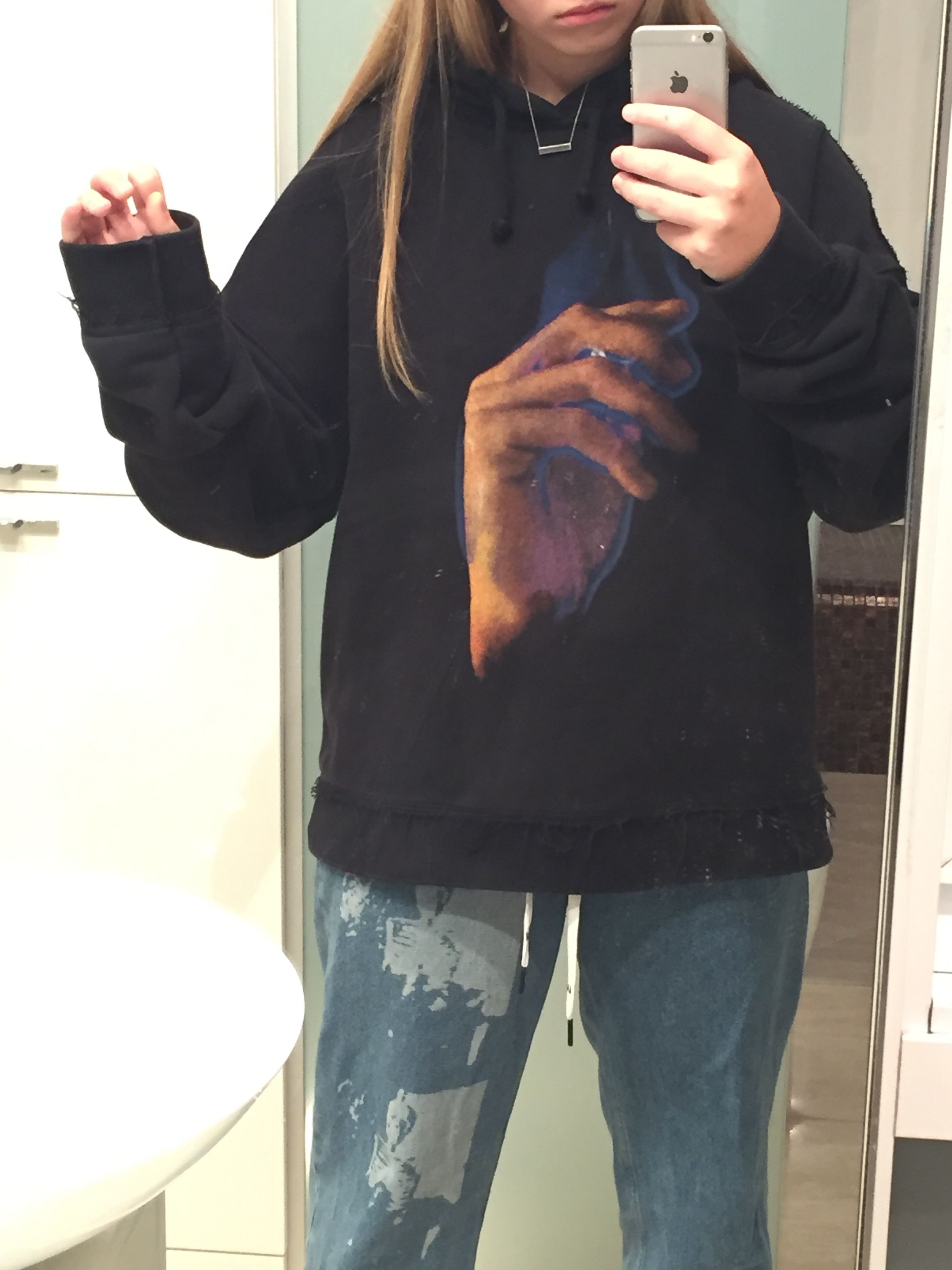 Misbhv MISBHV flame hoodie Grailed