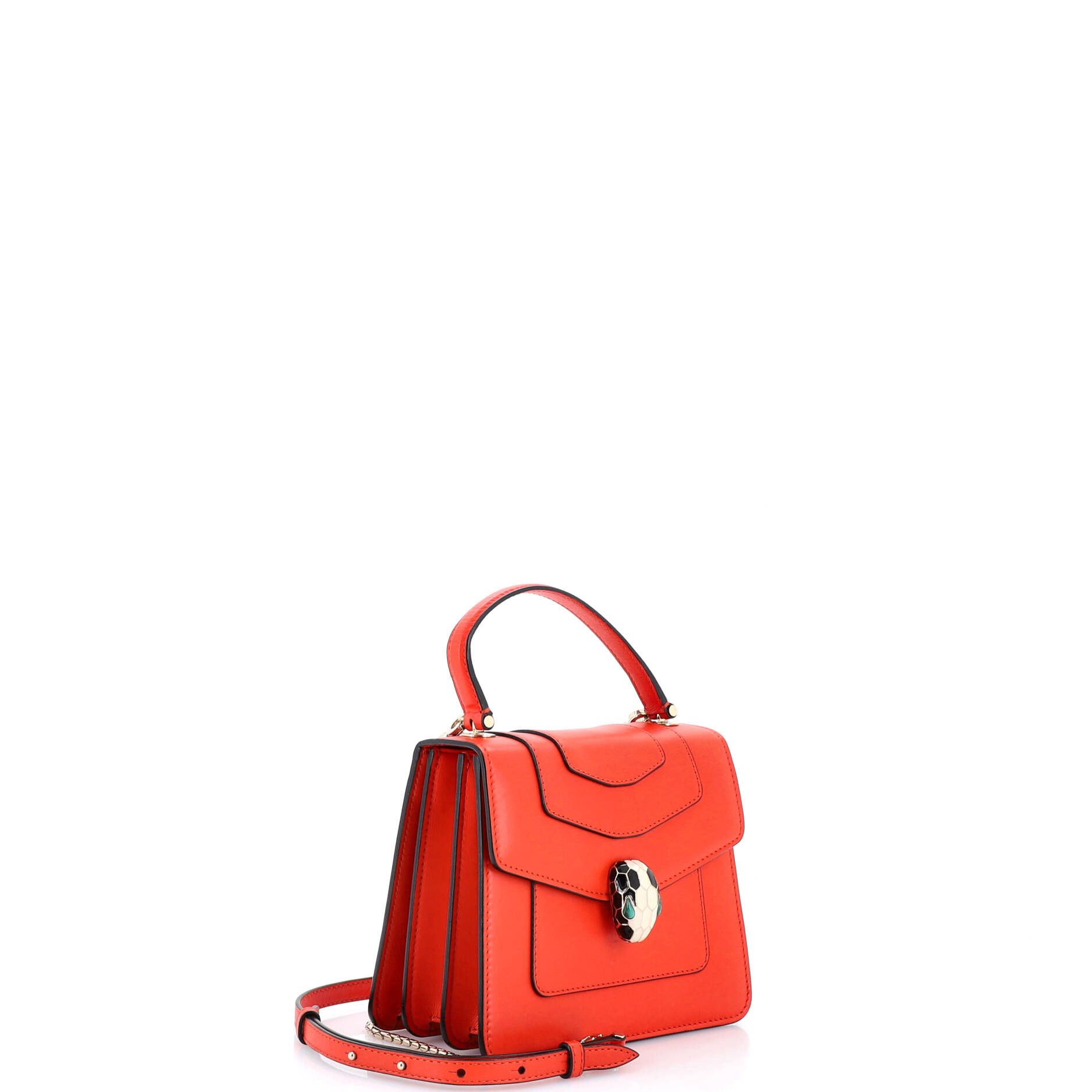 Bvlgari Serpenti Forever Top Handle Bag Leather Small Size ONE SIZE - 2 Thumbnail