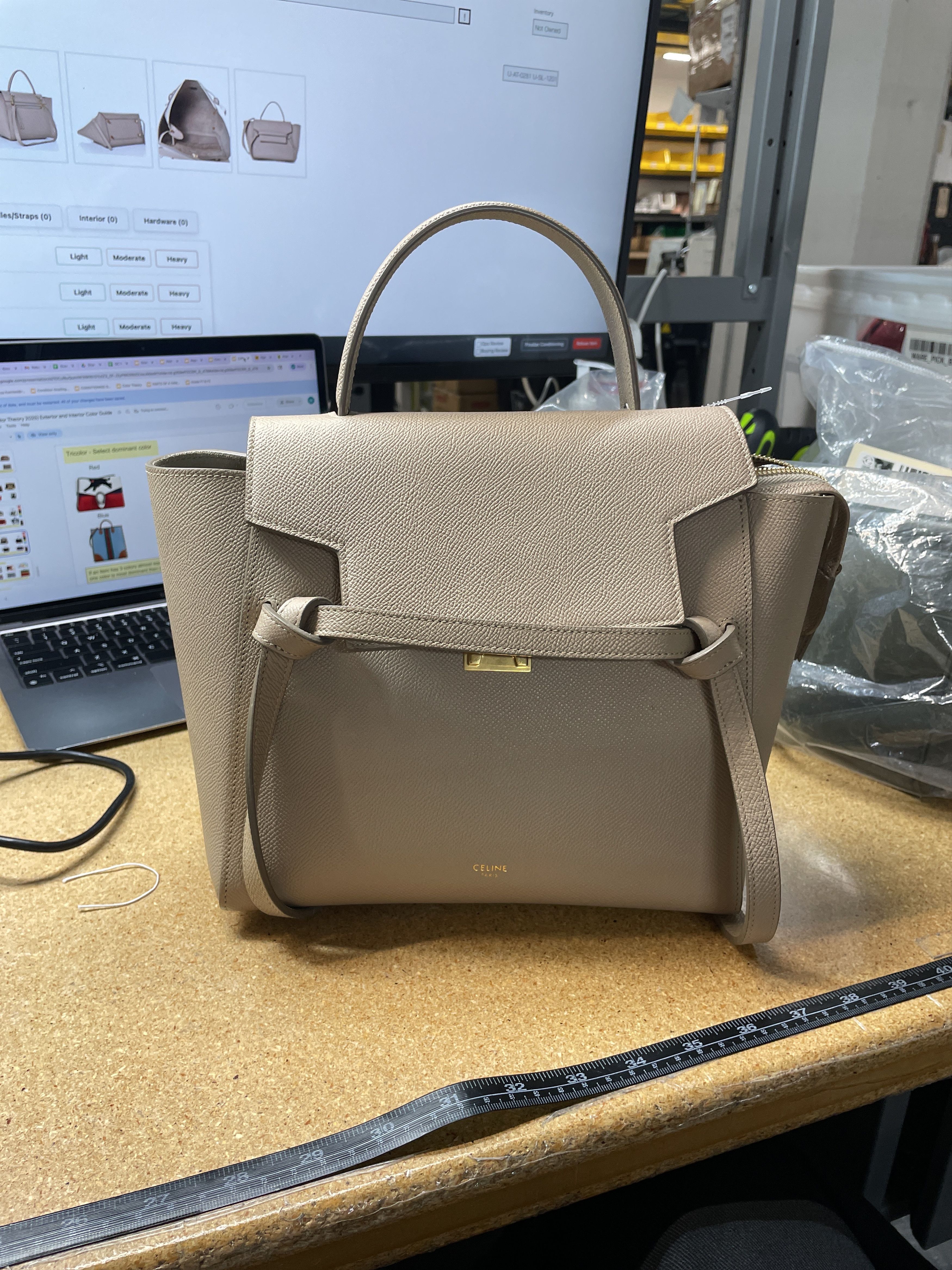 Celine Belt Bag Textured Leather Micro Size ONE SIZE - 6 Thumbnail