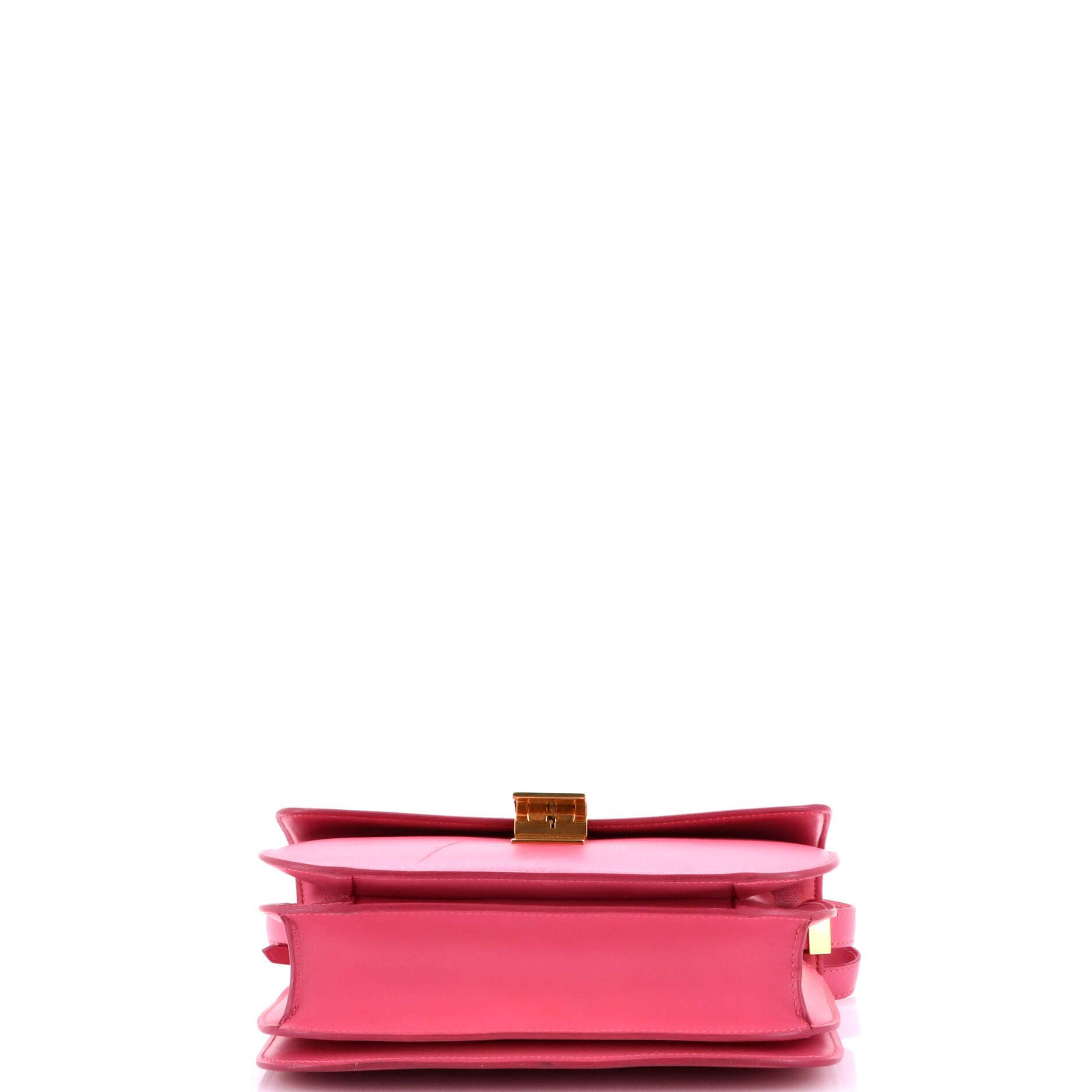 Celine Classic Box Bag Smooth Leather Medium Size ONE SIZE - 3 Thumbnail