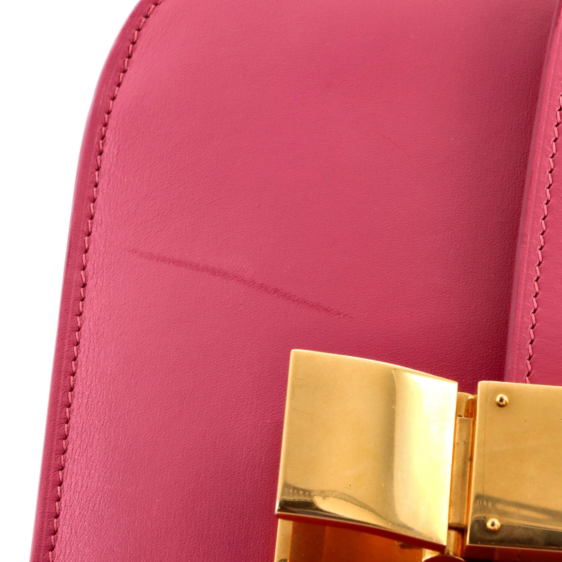 Celine Classic Box Bag Smooth Leather Medium Size ONE SIZE - 6 Thumbnail