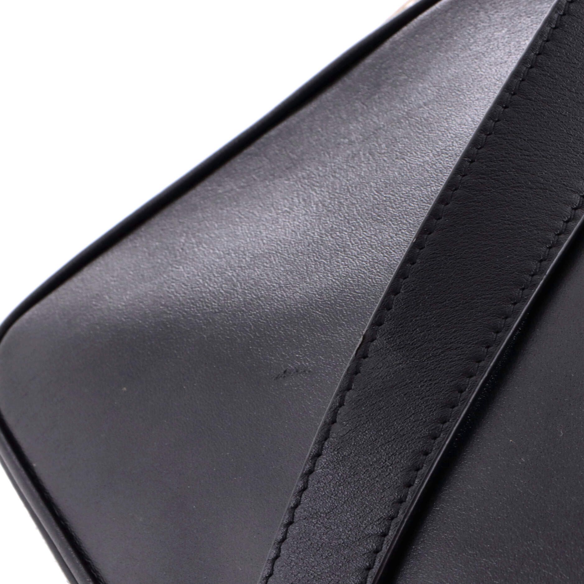 Celine Logo Messenger Bag Leather Small Size ONE SIZE - 5 Thumbnail