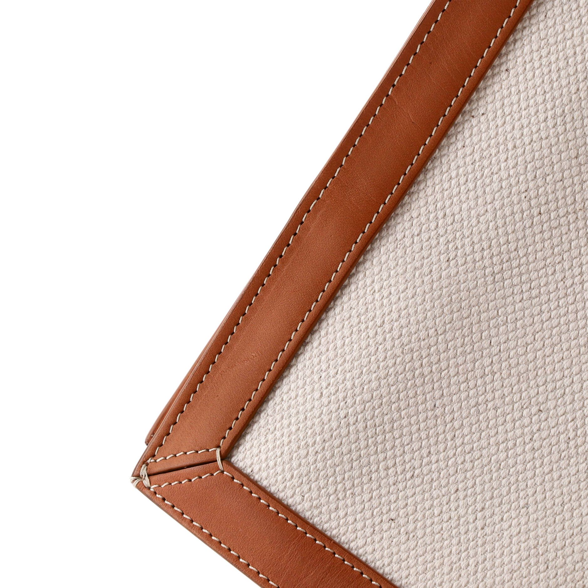 Celine Vertical Cabas Tote Canvas with Leather Large Size ONE SIZE - 5 Thumbnail