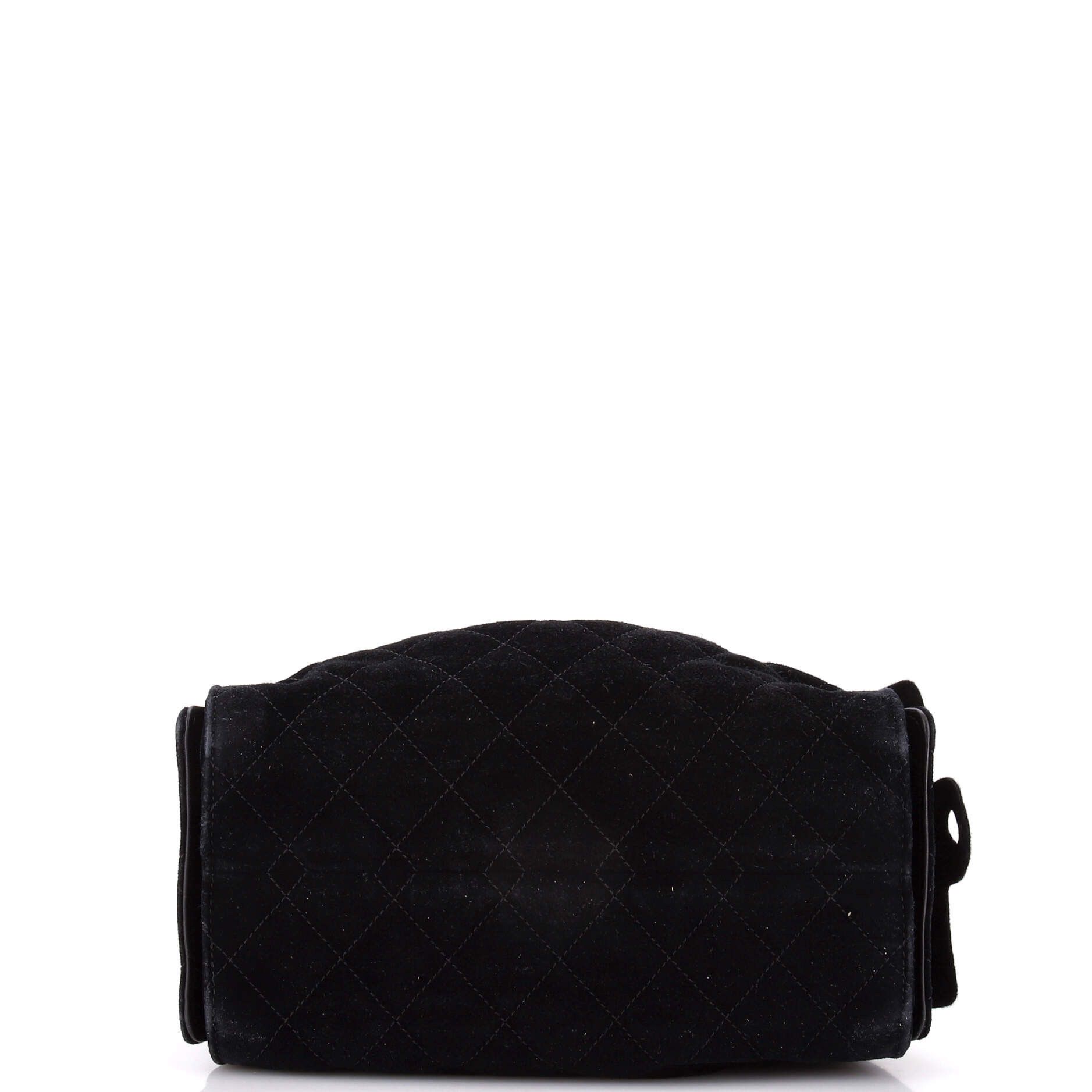 Chanel 25 Hobo Bag Quilted Suede Small Size ONE SIZE - 3 Thumbnail