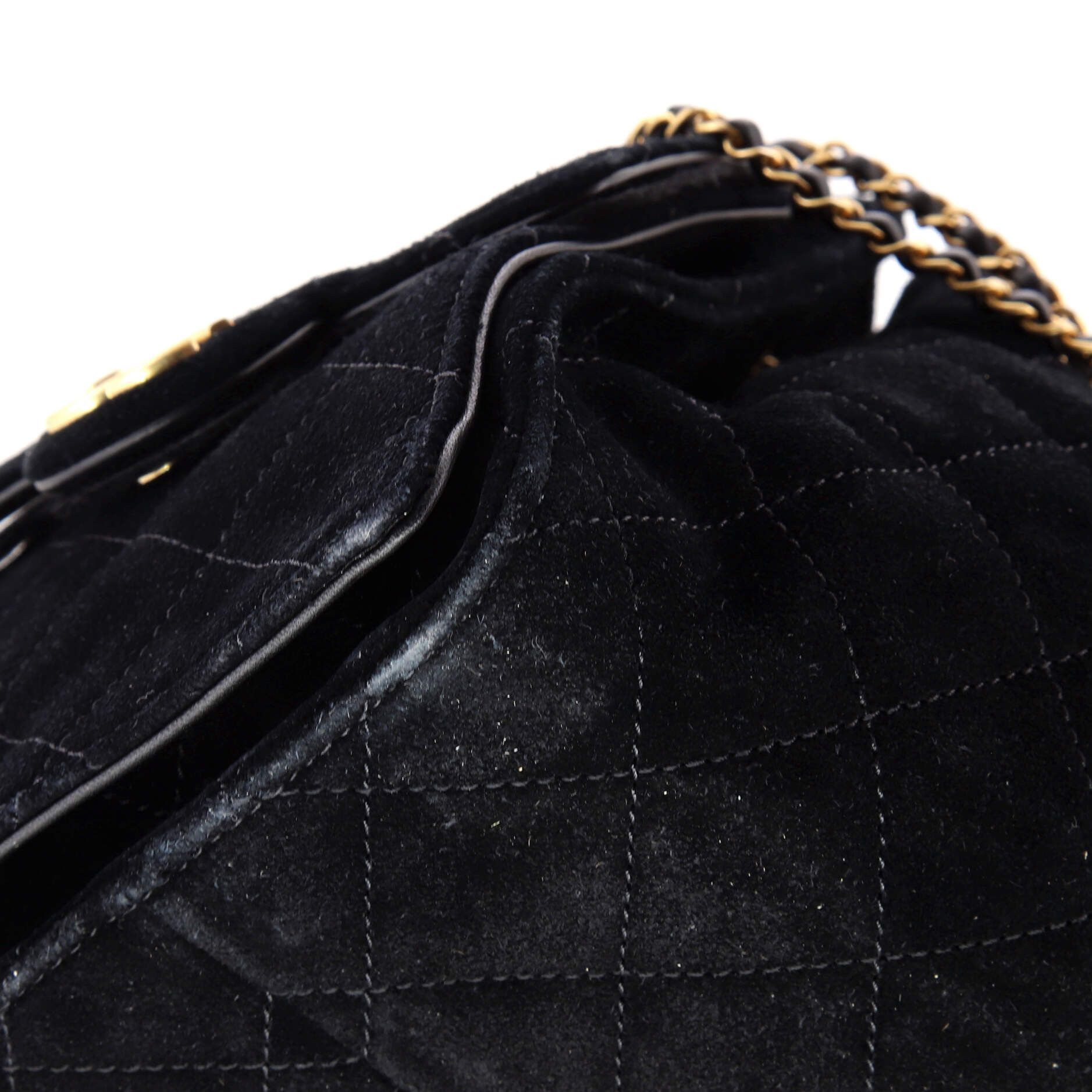 Chanel 25 Hobo Bag Quilted Suede Small Size ONE SIZE - 5 Thumbnail