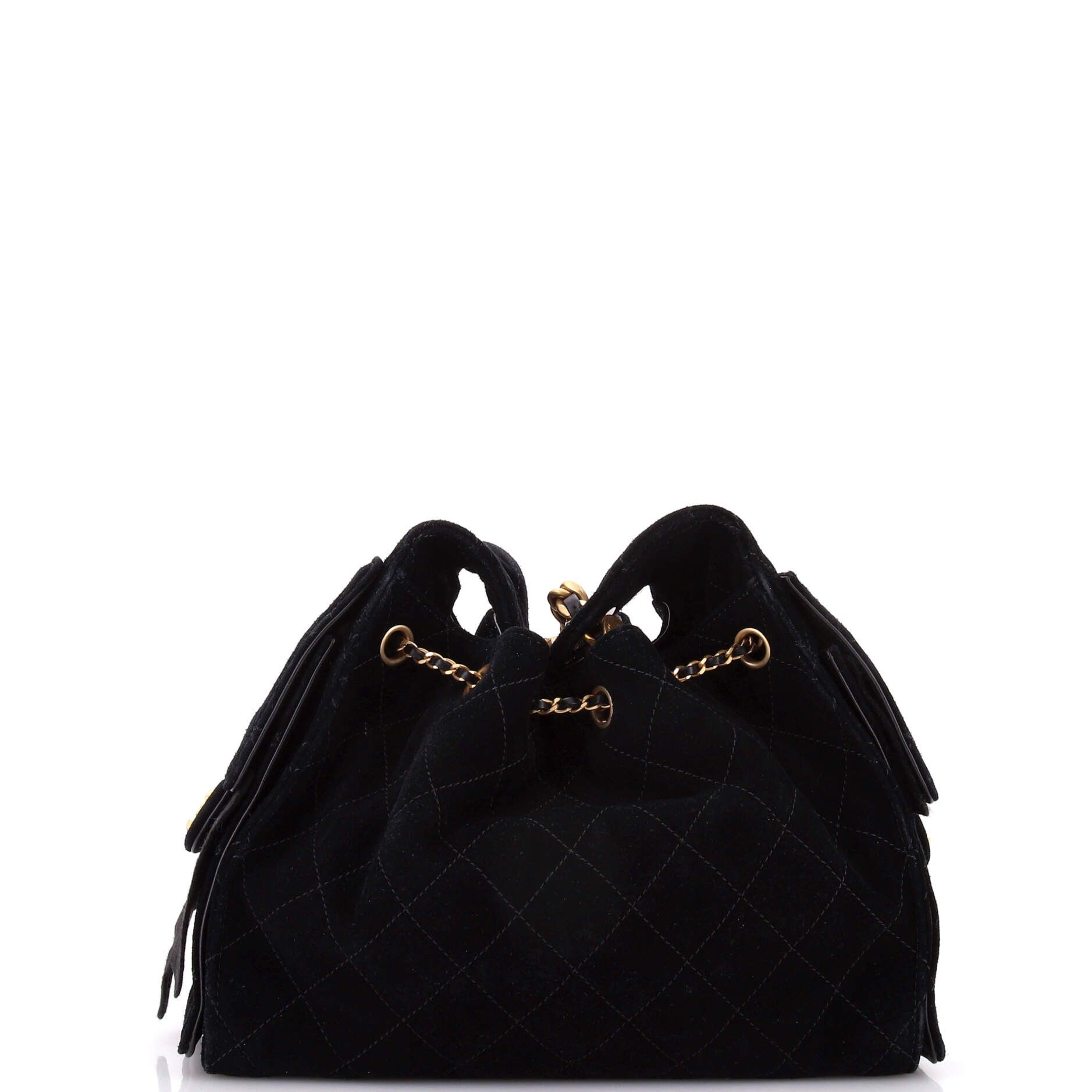 Chanel 25 Hobo Bag Quilted Suede Small Size ONE SIZE - 2 Thumbnail