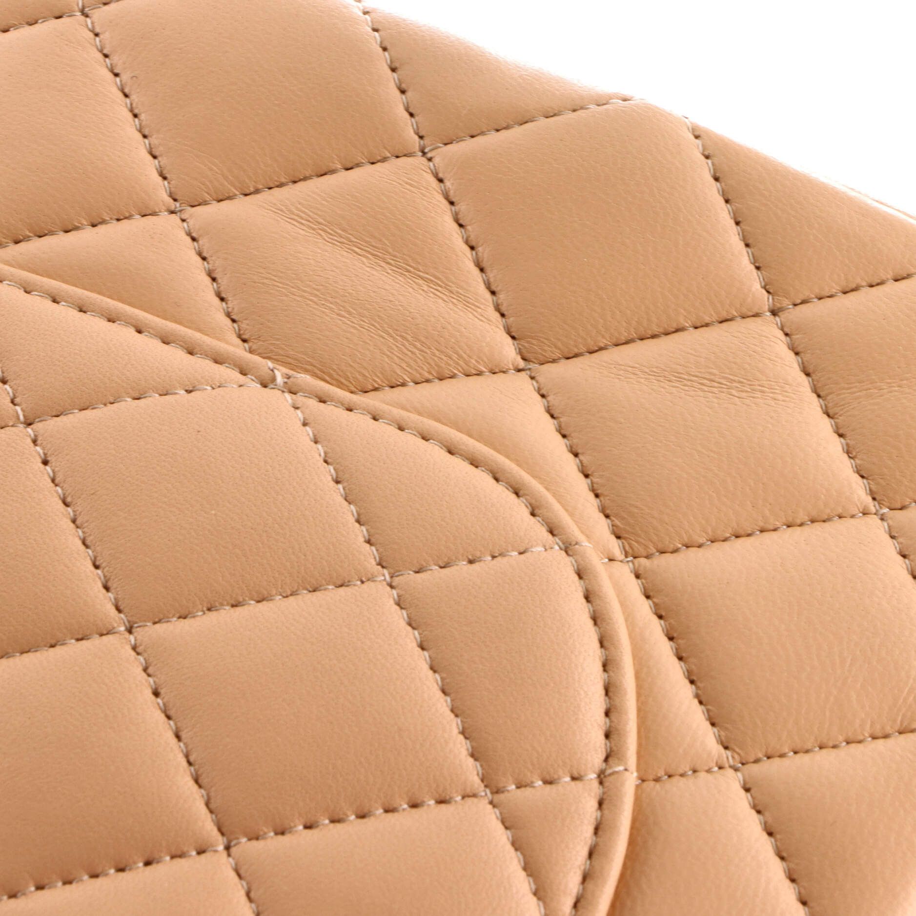 Chanel Classic Double Flap Bag Quilted Lambskin Medium Size ONE SIZE - 5 Thumbnail