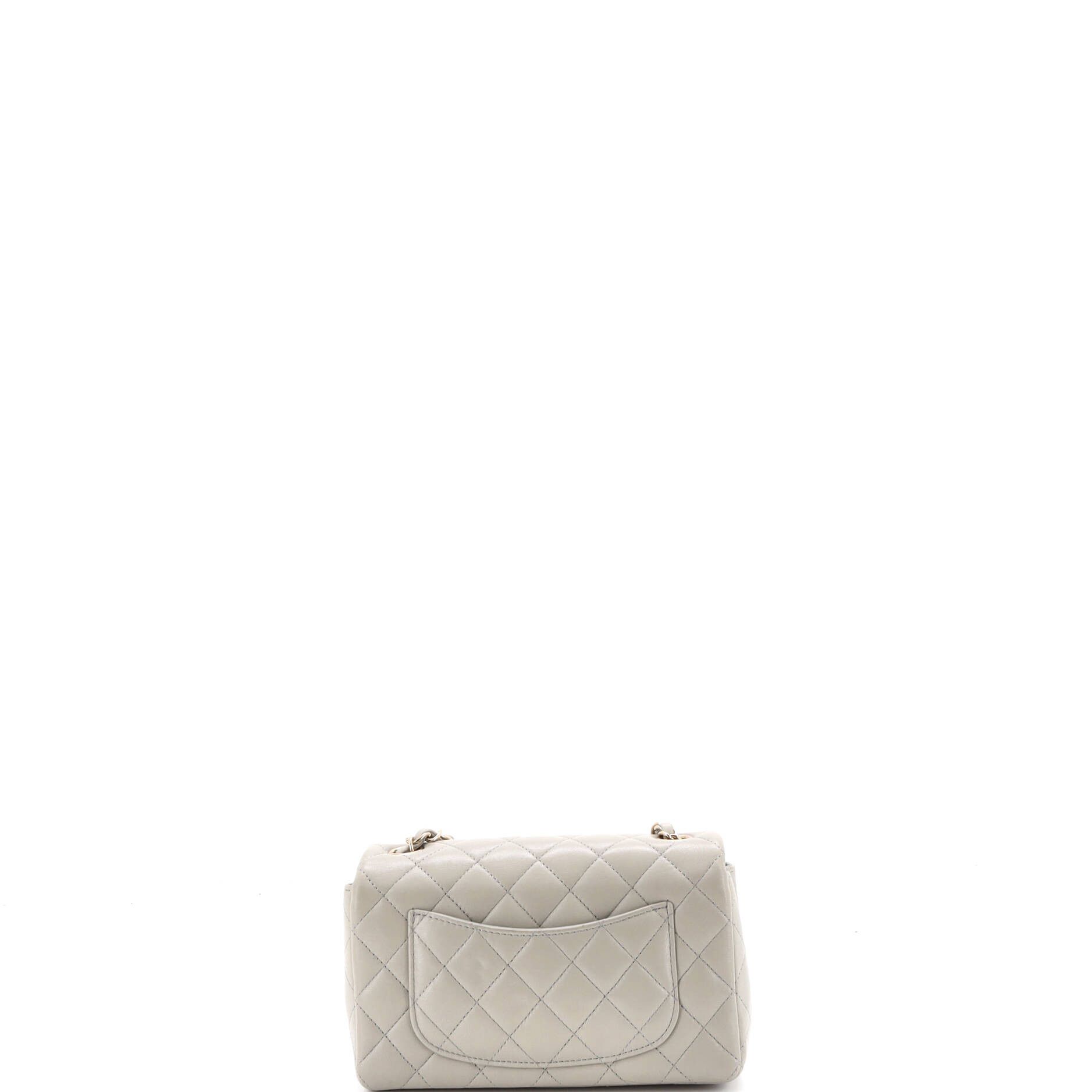 Chanel Classic Single Flap Bag Quilted Lambskin Mini Size ONE SIZE - 2 Thumbnail