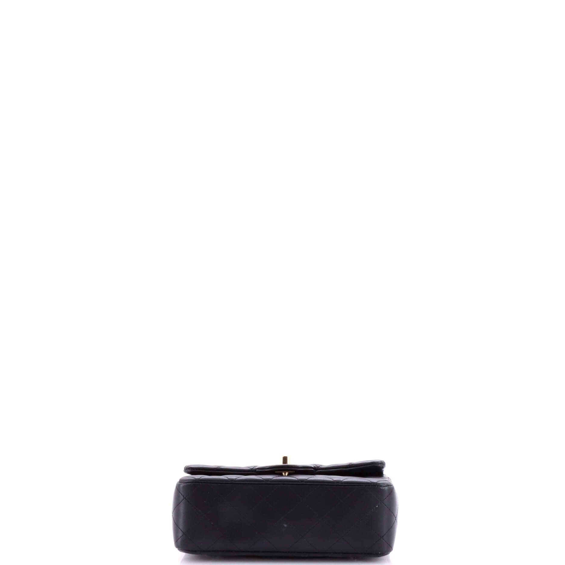 Chanel Classic Single Flap Bag Quilted Lambskin Mini Size ONE SIZE - 3 Thumbnail