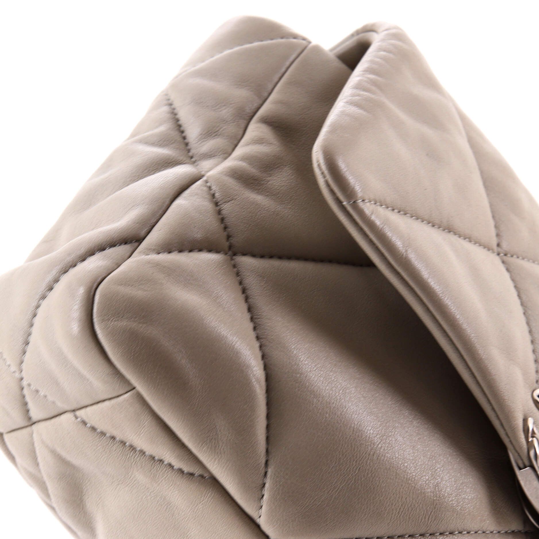 Chanel 19 Flap Bag Quilted Leather Medium Size ONE SIZE - 5 Thumbnail