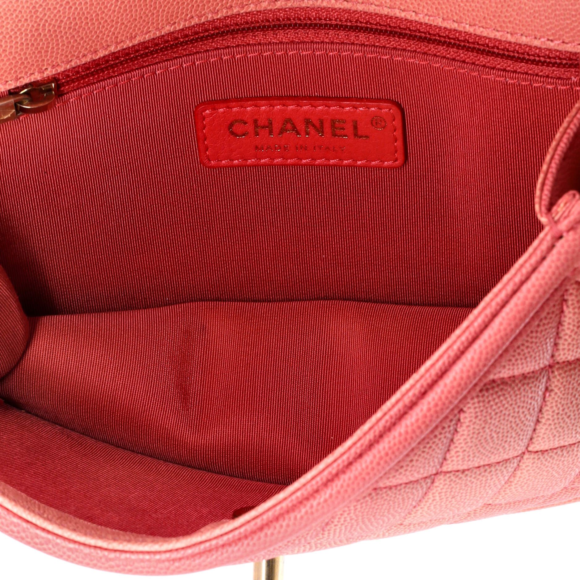 Chanel Sunset On The Sea Flap Bag Quilted Caviar Small Size ONE SIZE - 4 Thumbnail