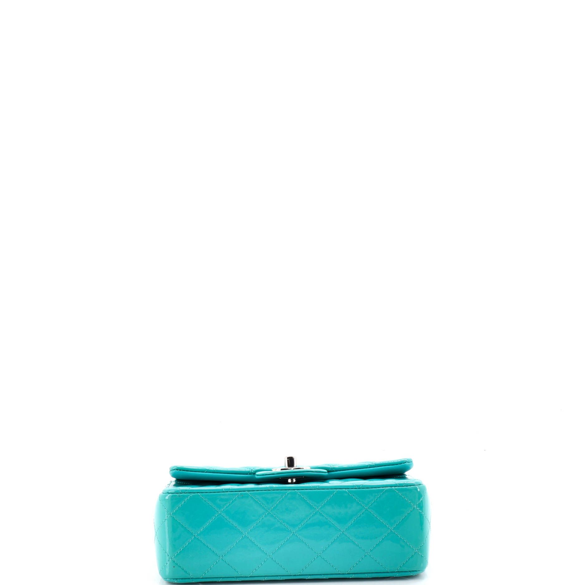 Chanel Classic Single Flap Bag Quilted Patent Mini Size ONE SIZE - 3 Thumbnail