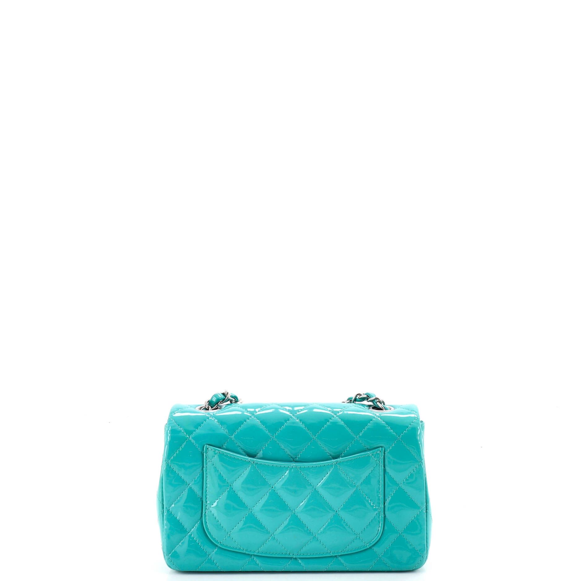 Chanel Classic Single Flap Bag Quilted Patent Mini Size ONE SIZE - 2 Thumbnail