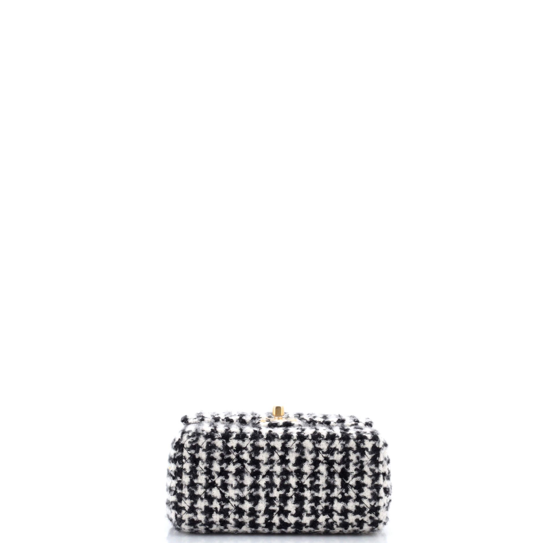 Chanel Square Classic Single Flap Bag Quilted Tweed Mini Size ONE SIZE - 3 Thumbnail