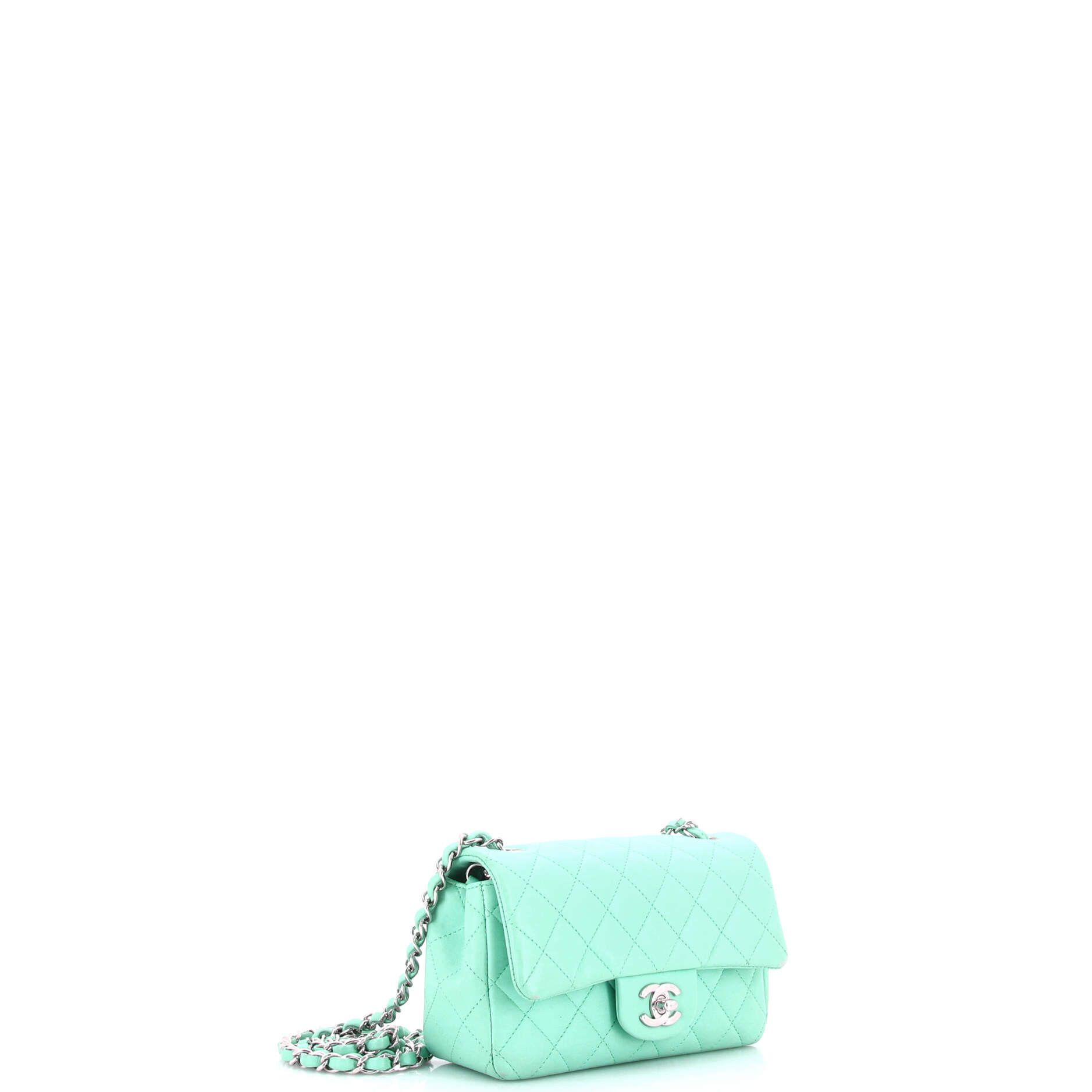 Chanel Classic Single Flap Bag Quilted Lambskin Mini Size ONE SIZE - 2 Thumbnail