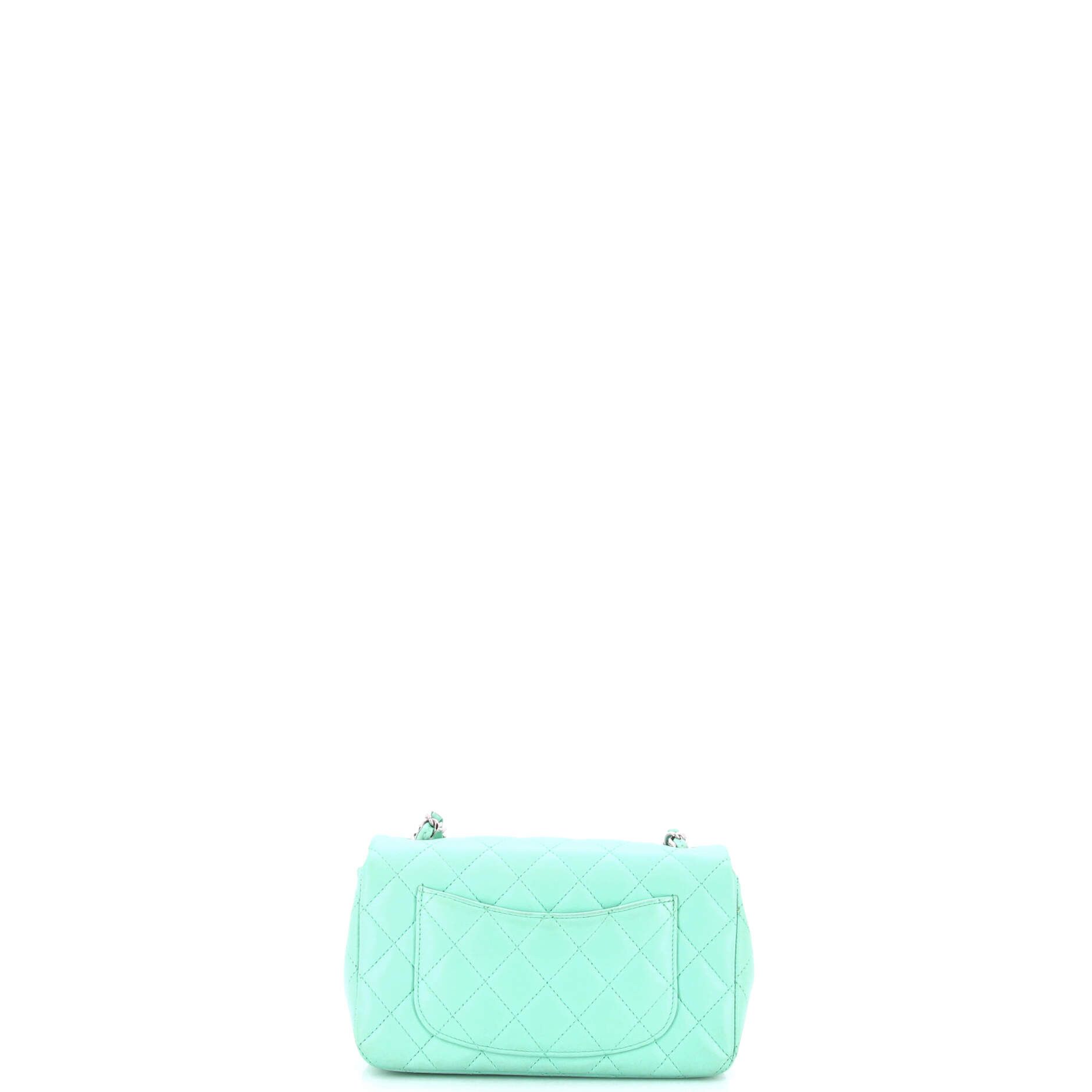 Chanel Classic Single Flap Bag Quilted Lambskin Mini Size ONE SIZE - 3 Thumbnail