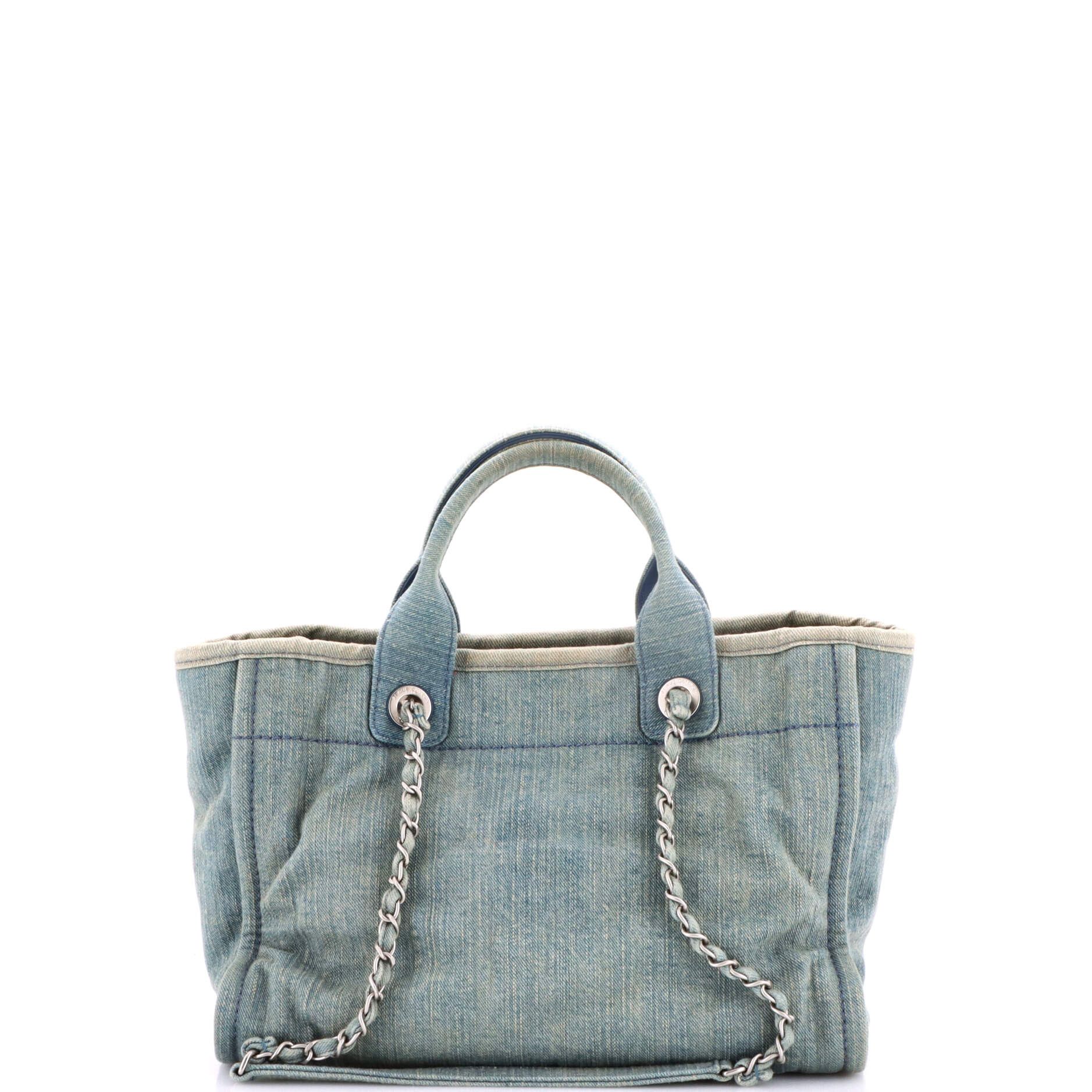 Chanel Deauville NM Tote Denim Small Size ONE SIZE - 3 Thumbnail