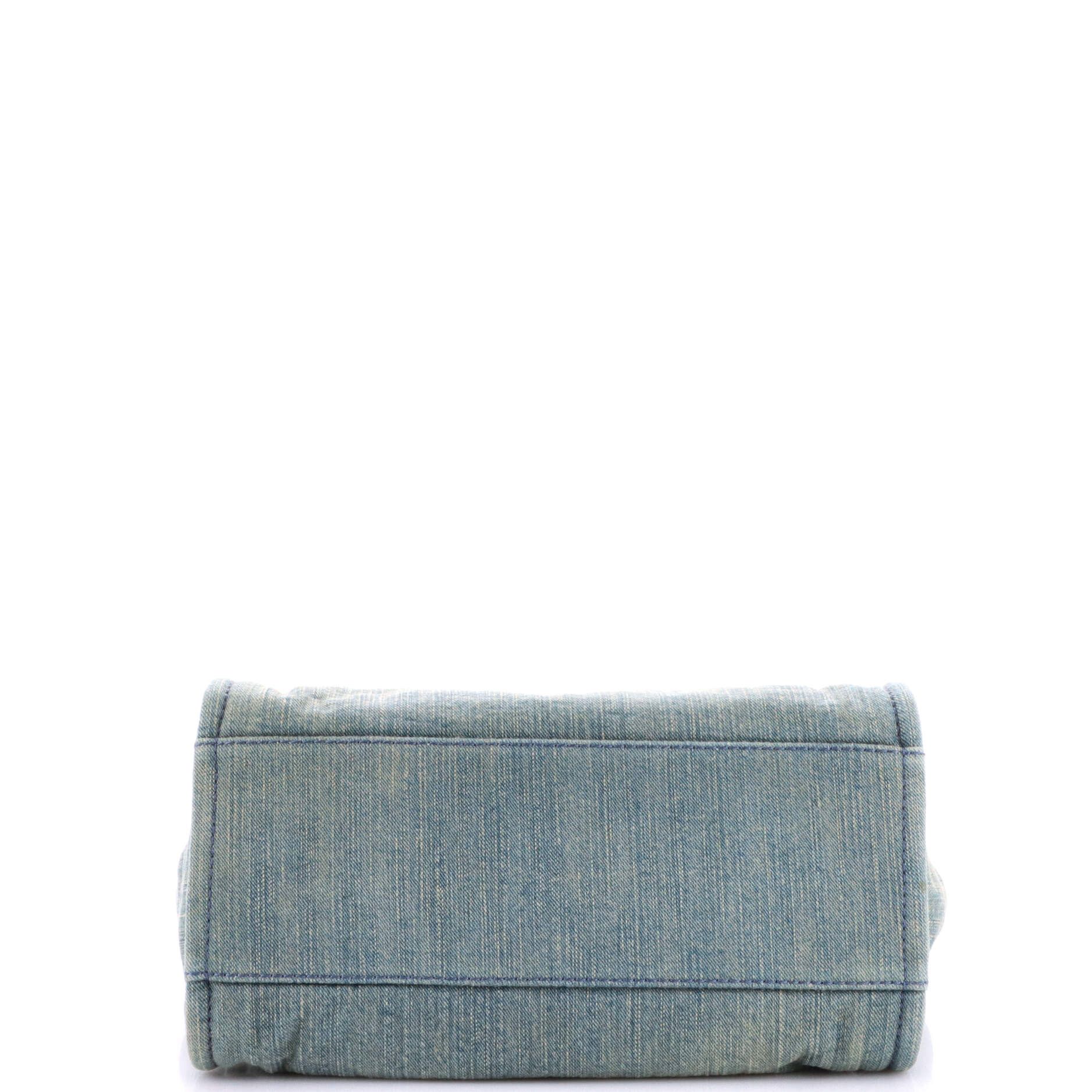 Chanel Deauville NM Tote Denim Small Size ONE SIZE - 4 Thumbnail