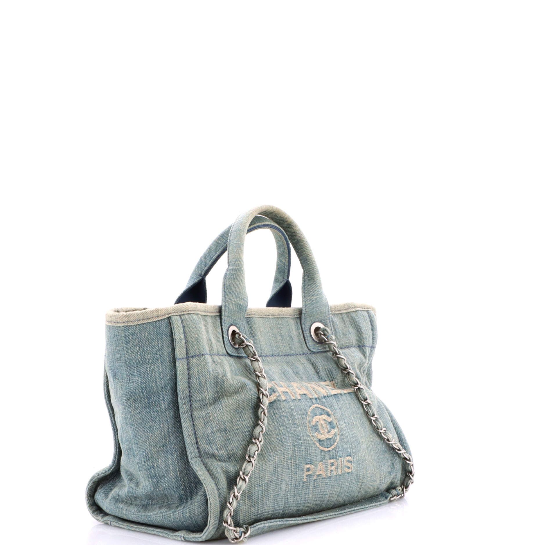Chanel Deauville NM Tote Denim Small Size ONE SIZE - 2 Thumbnail