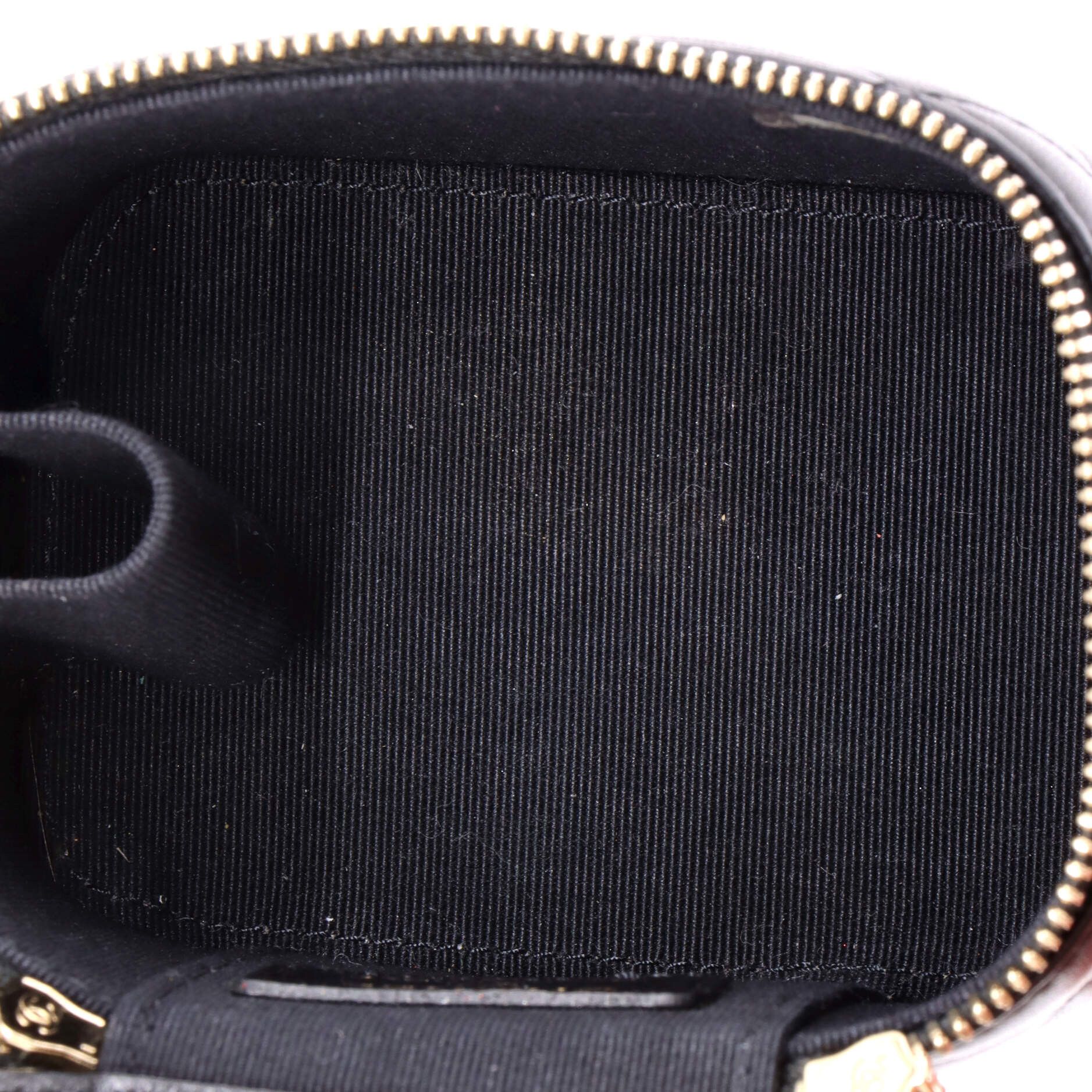 Chanel Classic Top Handle Vanity Case with Chain Quilted Lambskin Mini Size ONE SIZE - 4 Thumbnail