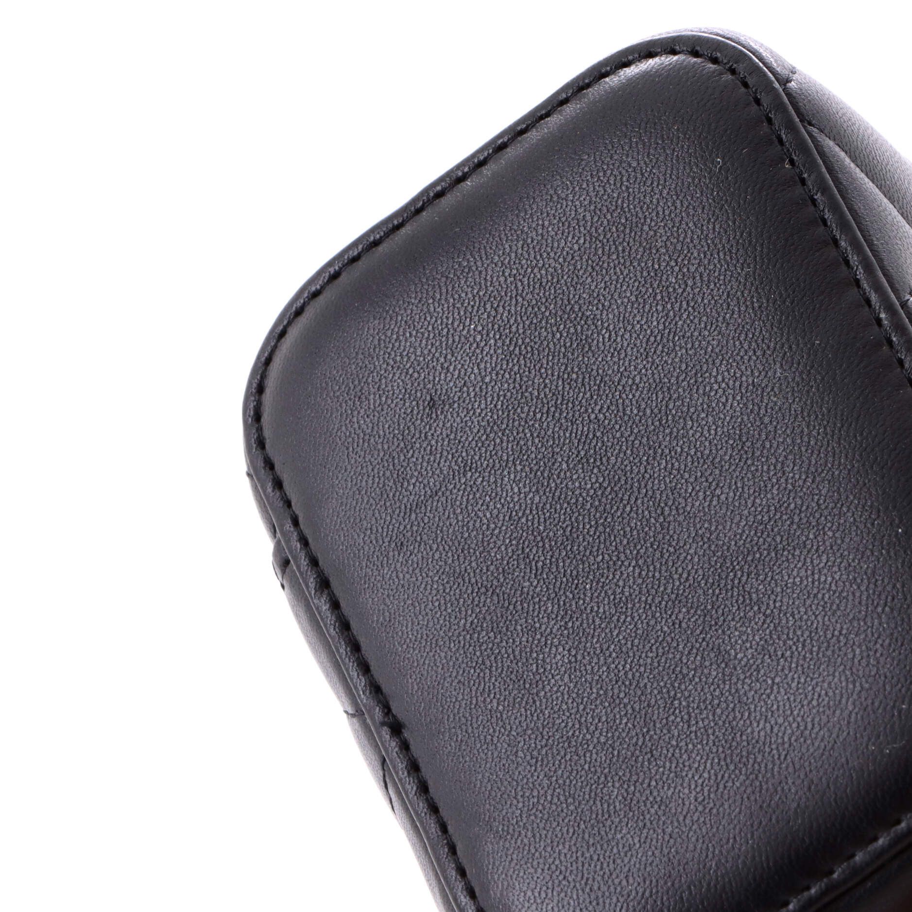 Chanel Classic Top Handle Vanity Case with Chain Quilted Lambskin Mini Size ONE SIZE - 5 Thumbnail