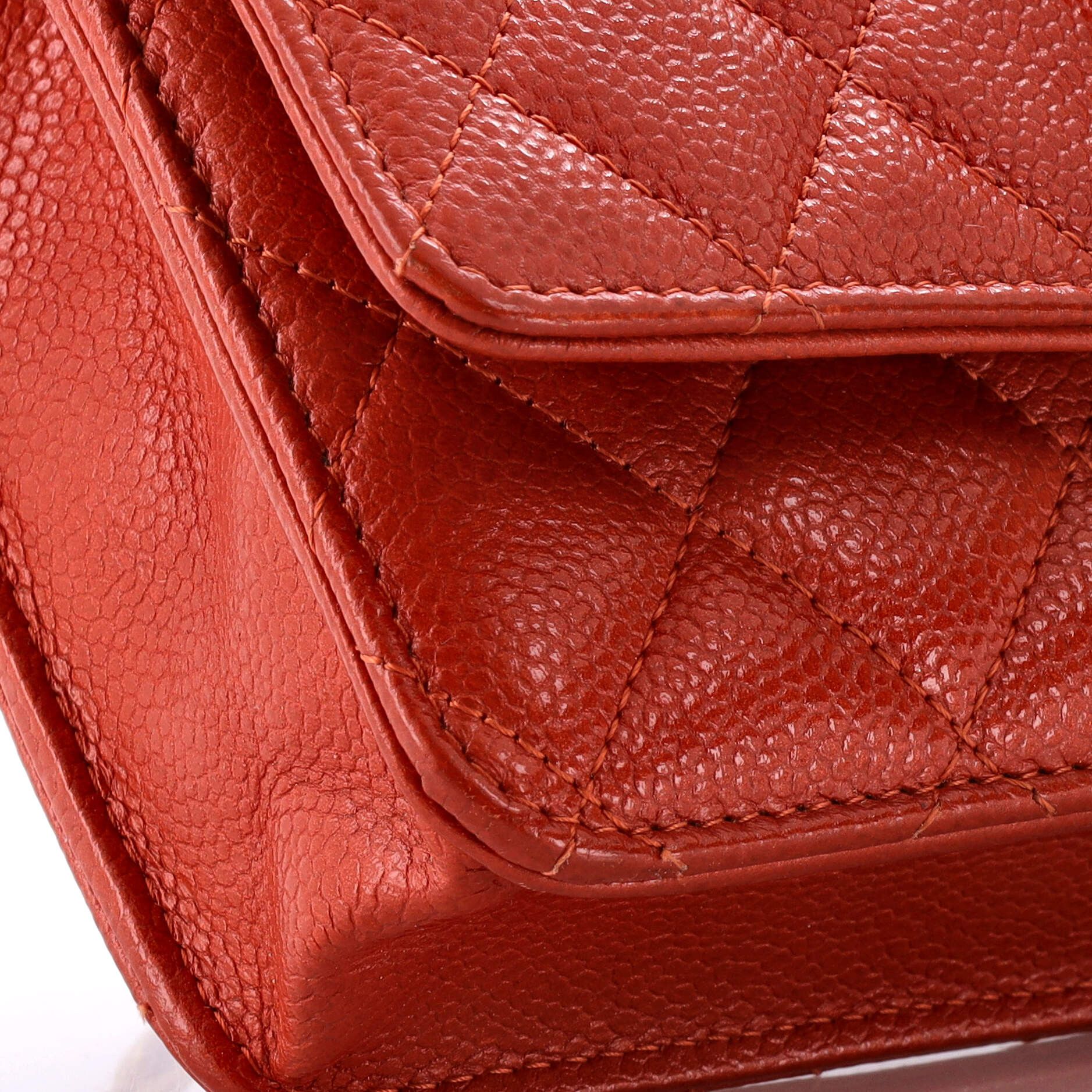 Chanel Wallet on Chain Quilted Caviar Size ONE SIZE - 6 Thumbnail