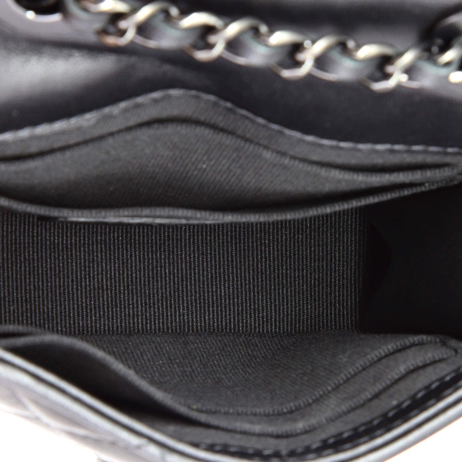 Chanel So Black Trendy CC Clutch with Chain Quilted Lambskin Small Size ONE SIZE - 4 Thumbnail