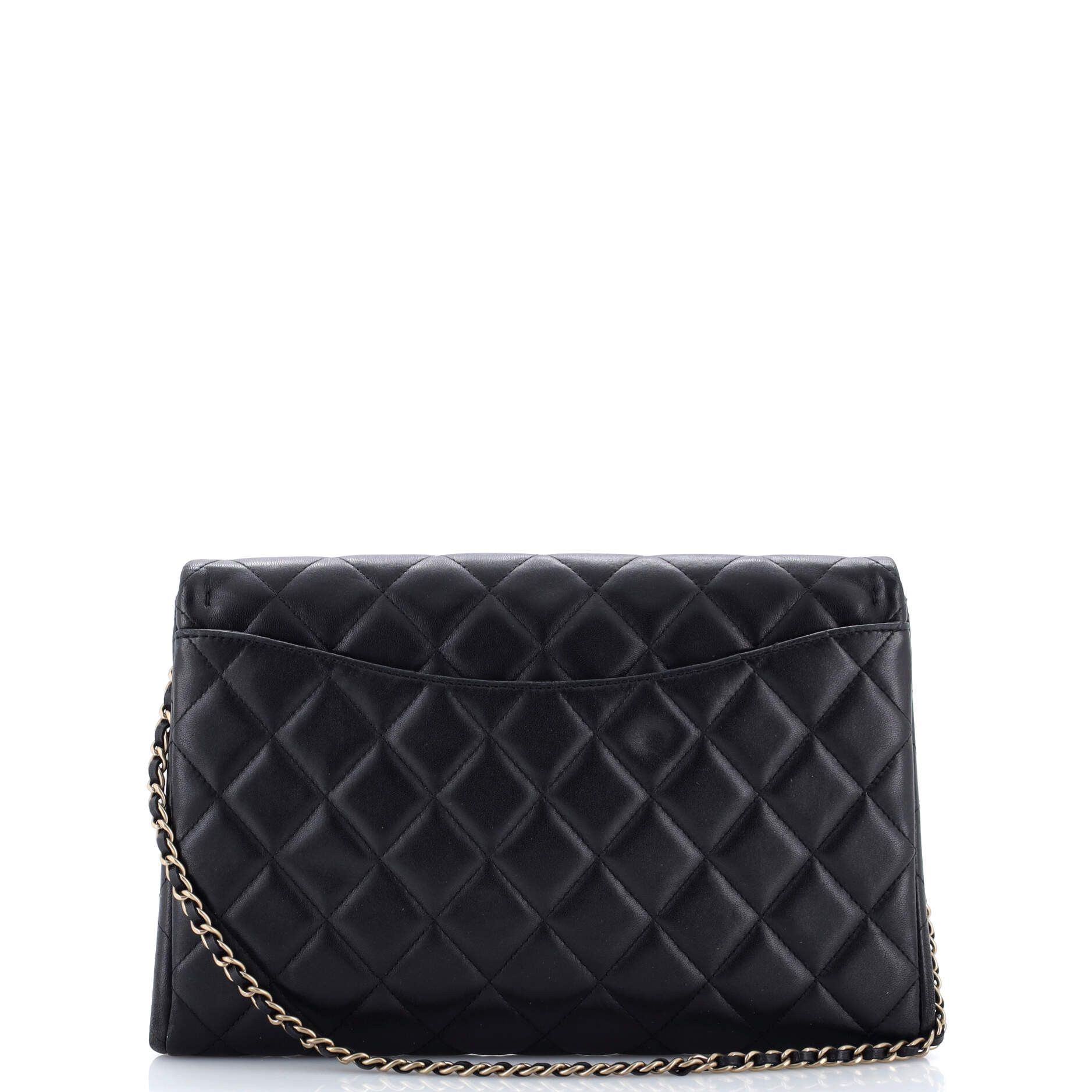 Chanel Clutch with Chain Quilted Lambskin Size ONE SIZE - 2 Thumbnail