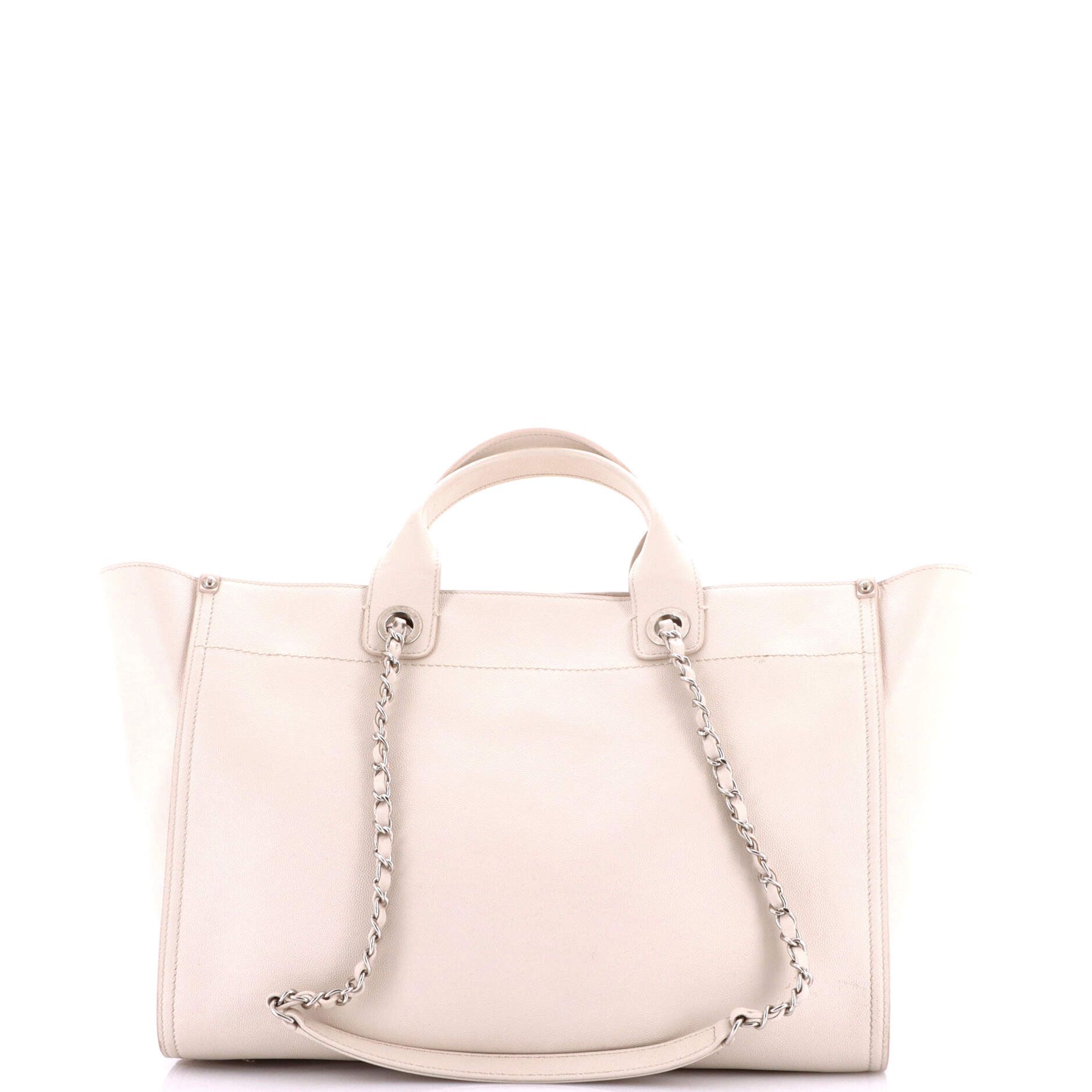Chanel Deauville Tote Studded Caviar Medium Size ONE SIZE - 2 Thumbnail