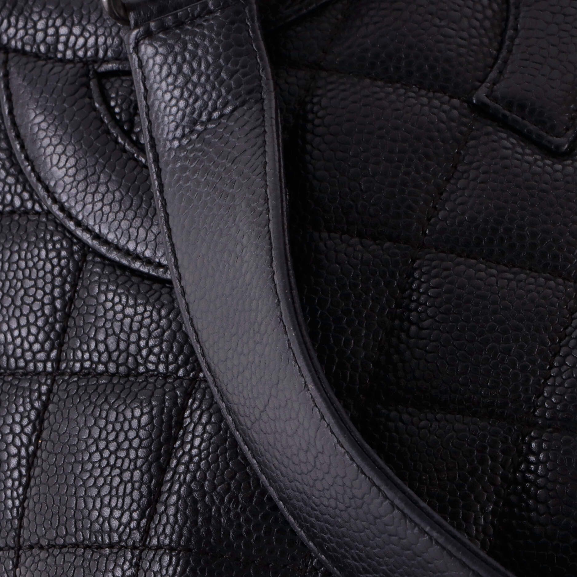 Chanel Grand Shopping Tote Quilted Caviar Size ONE SIZE - 5 Thumbnail