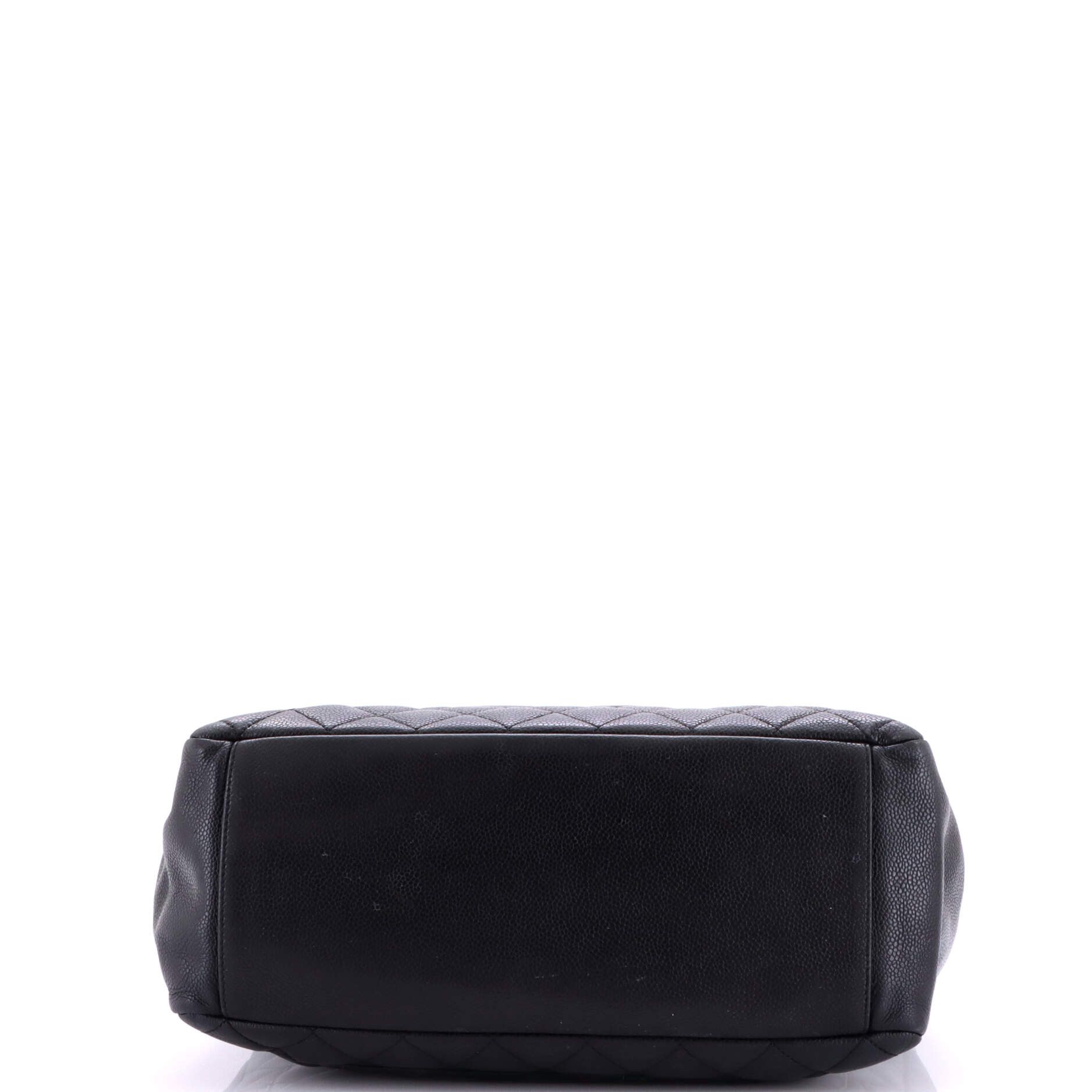 Chanel Grand Shopping Tote Quilted Caviar Size ONE SIZE - 3 Thumbnail