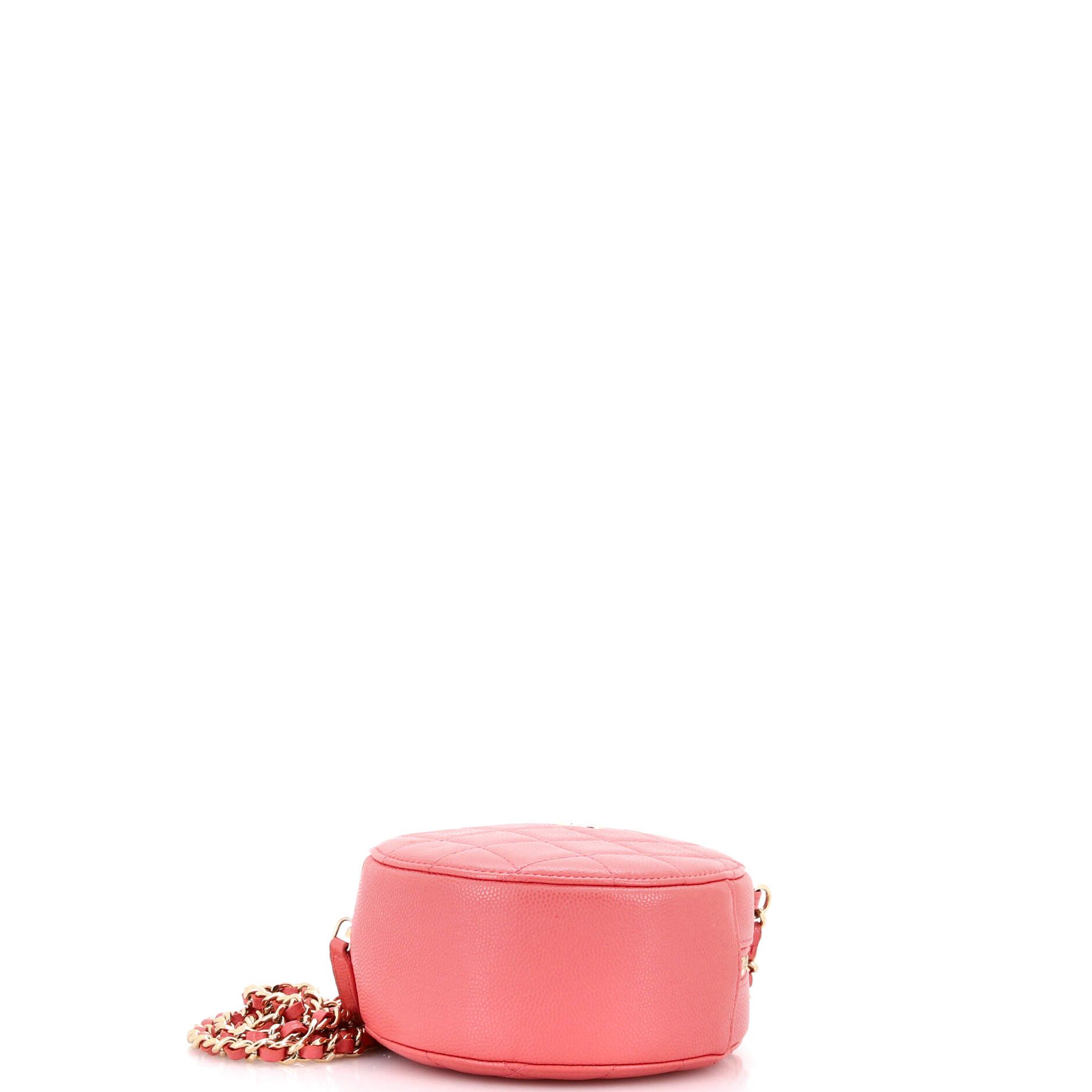 Chanel Round Clutch with Chain Quilted Caviar Mini Size ONE SIZE - 4 Thumbnail