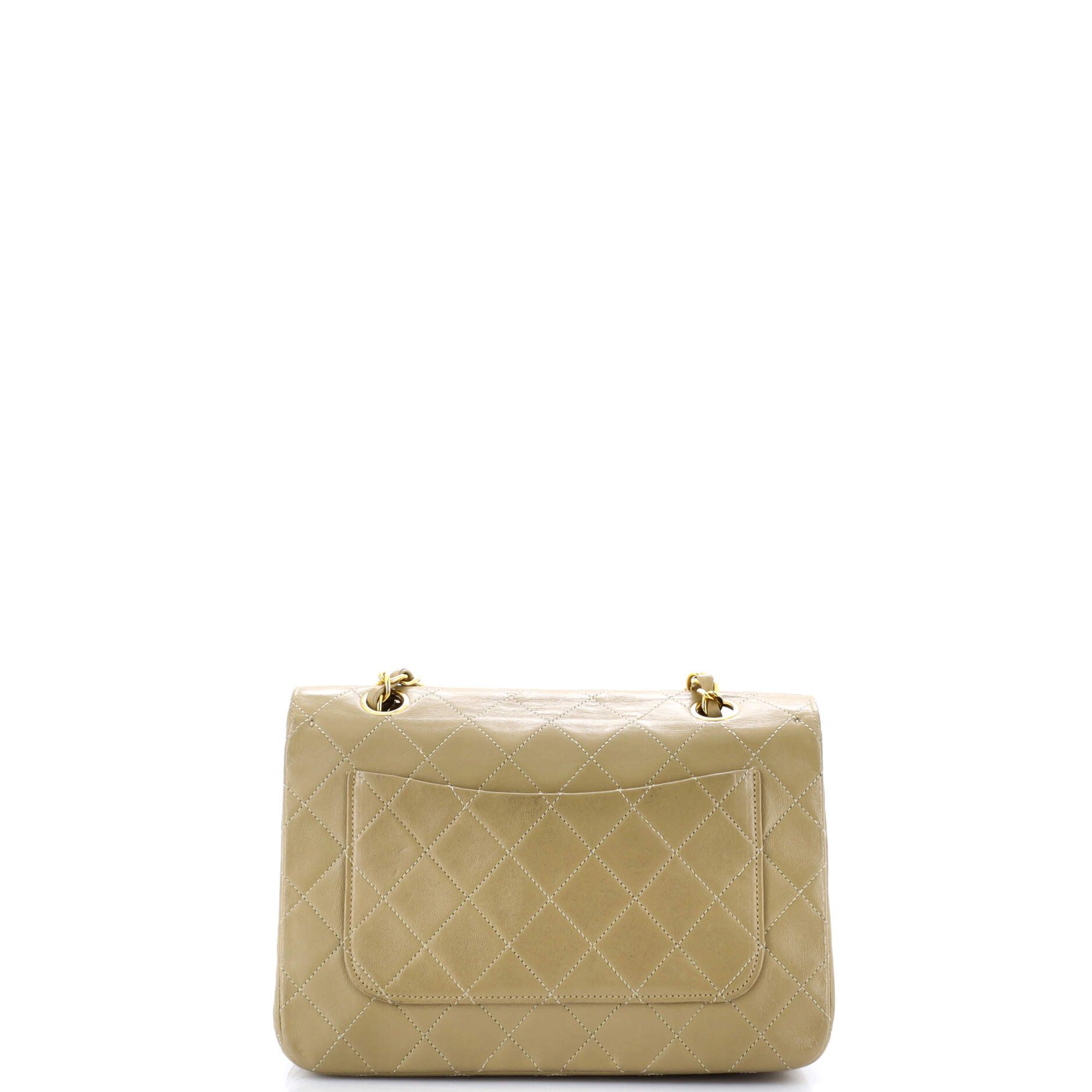 Chanel Vintage 3 Way Full Flap Bag Quilted Lambskin Small Size ONE SIZE - 2 Thumbnail