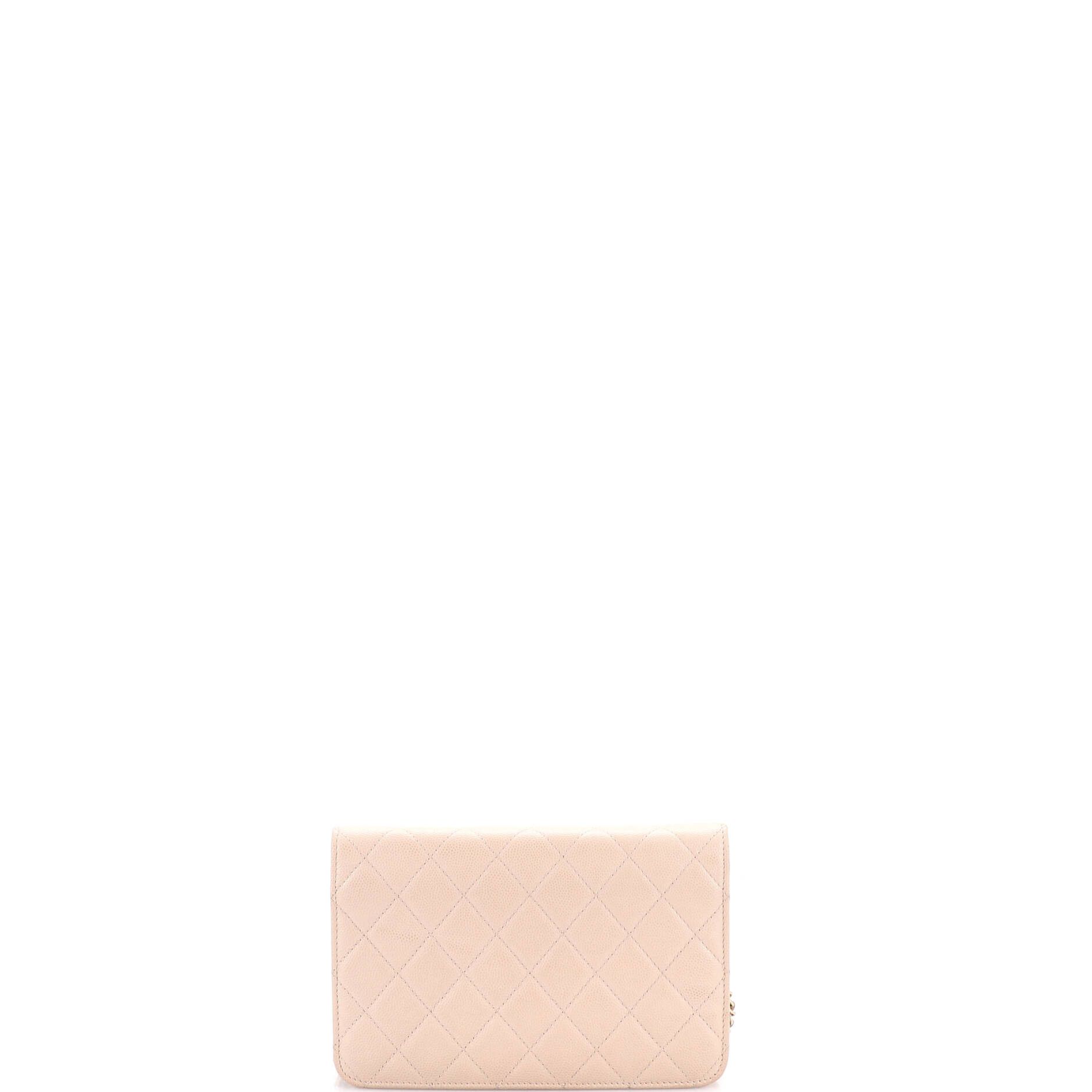 Chanel Golden Class Wallet on Chain Quilted Caviar Size ONE SIZE - 3 Thumbnail