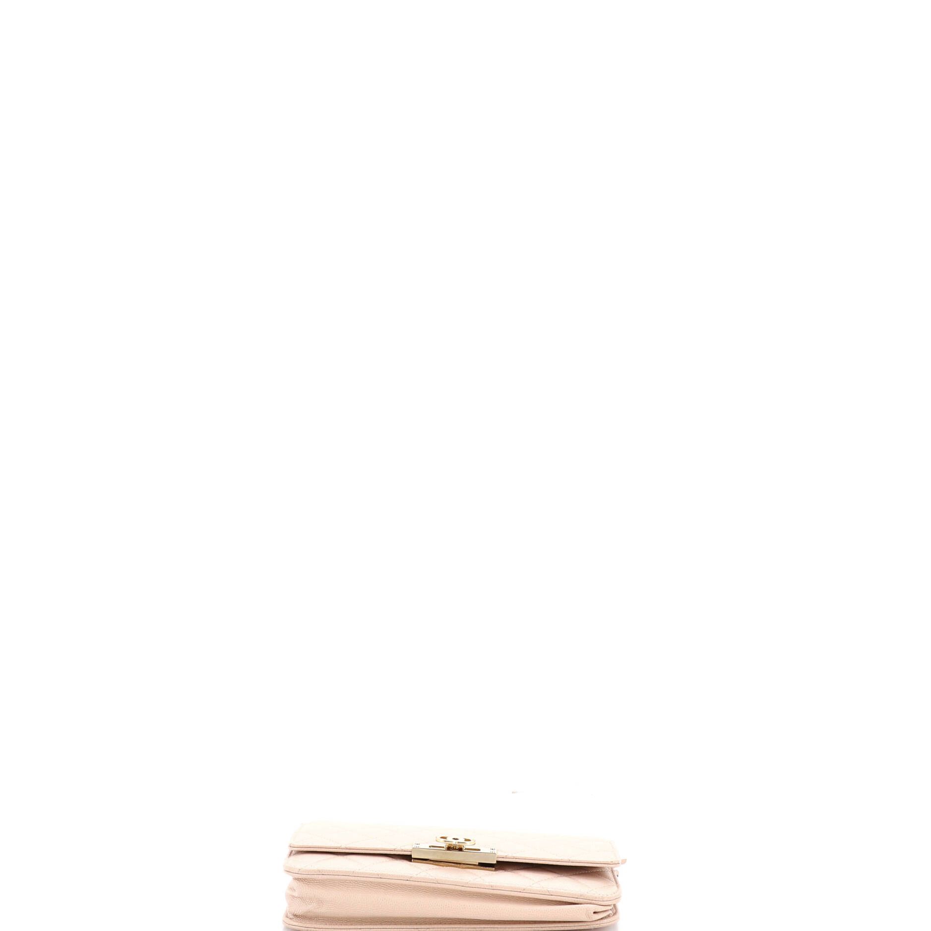 Chanel Golden Class Wallet on Chain Quilted Caviar Size ONE SIZE - 4 Thumbnail
