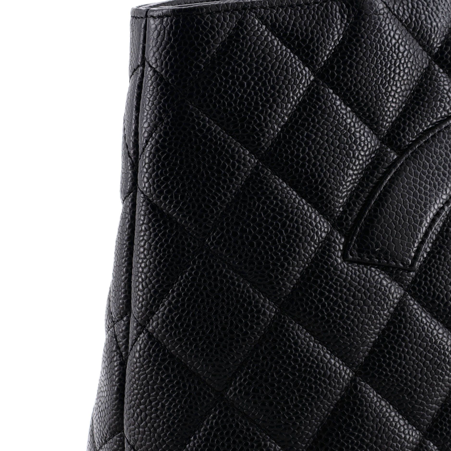 Chanel Medallion Tote Quilted Caviar Size ONE SIZE - 5 Thumbnail