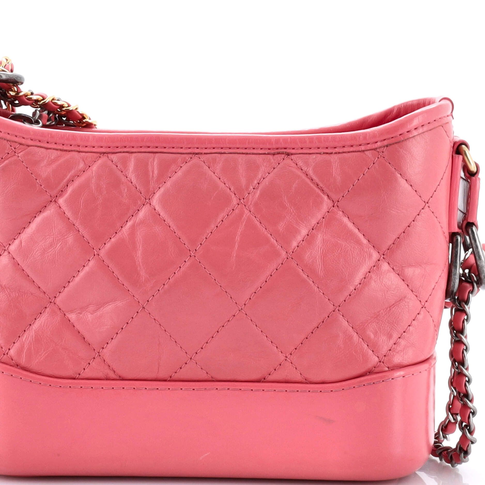 Chanel Gabrielle Hobo Quilted Aged Calfskin Small Size ONE SIZE - 5 Thumbnail