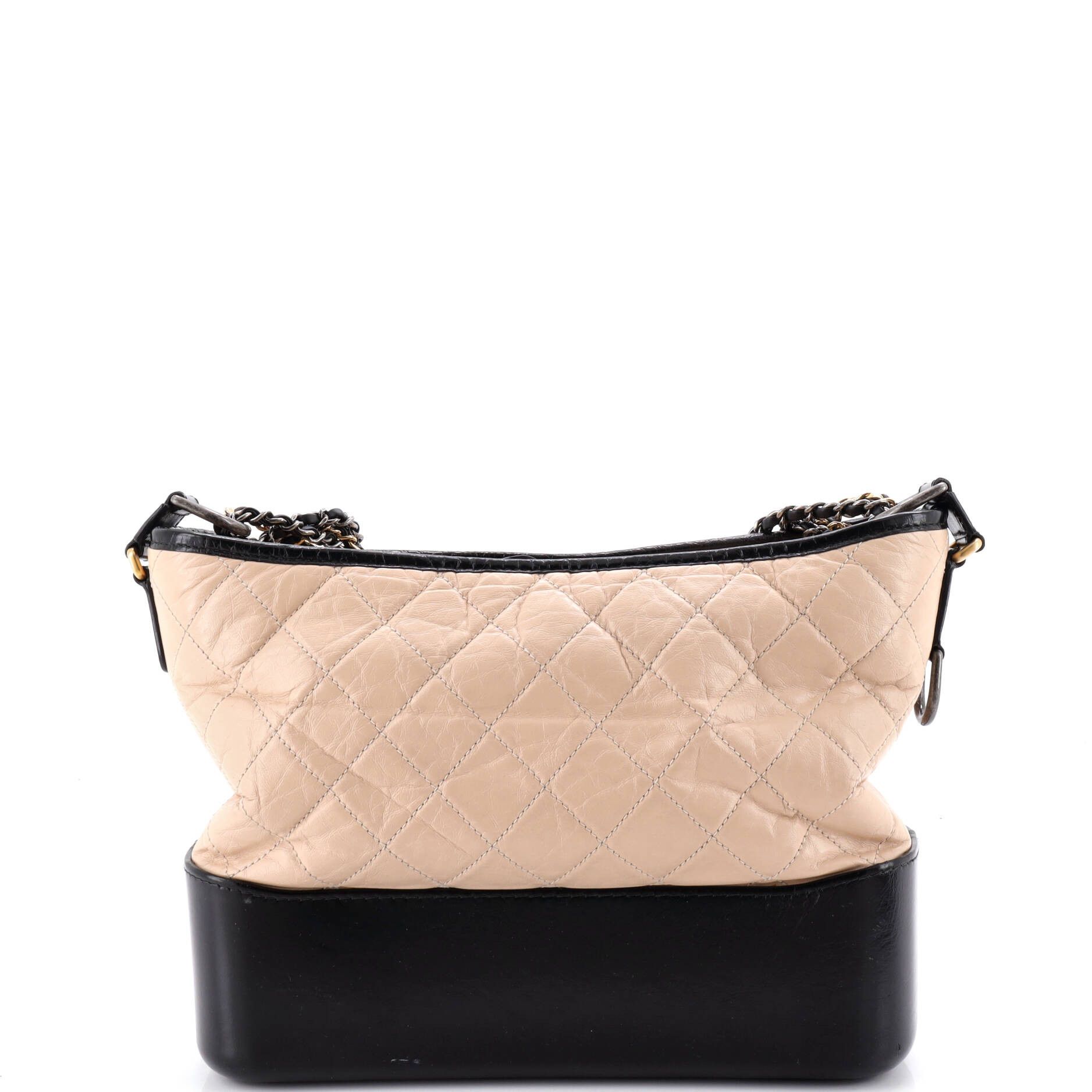 Chanel Bicolor Gabrielle Hobo Quilted Aged Calfskin Medium Size ONE SIZE - 2 Thumbnail