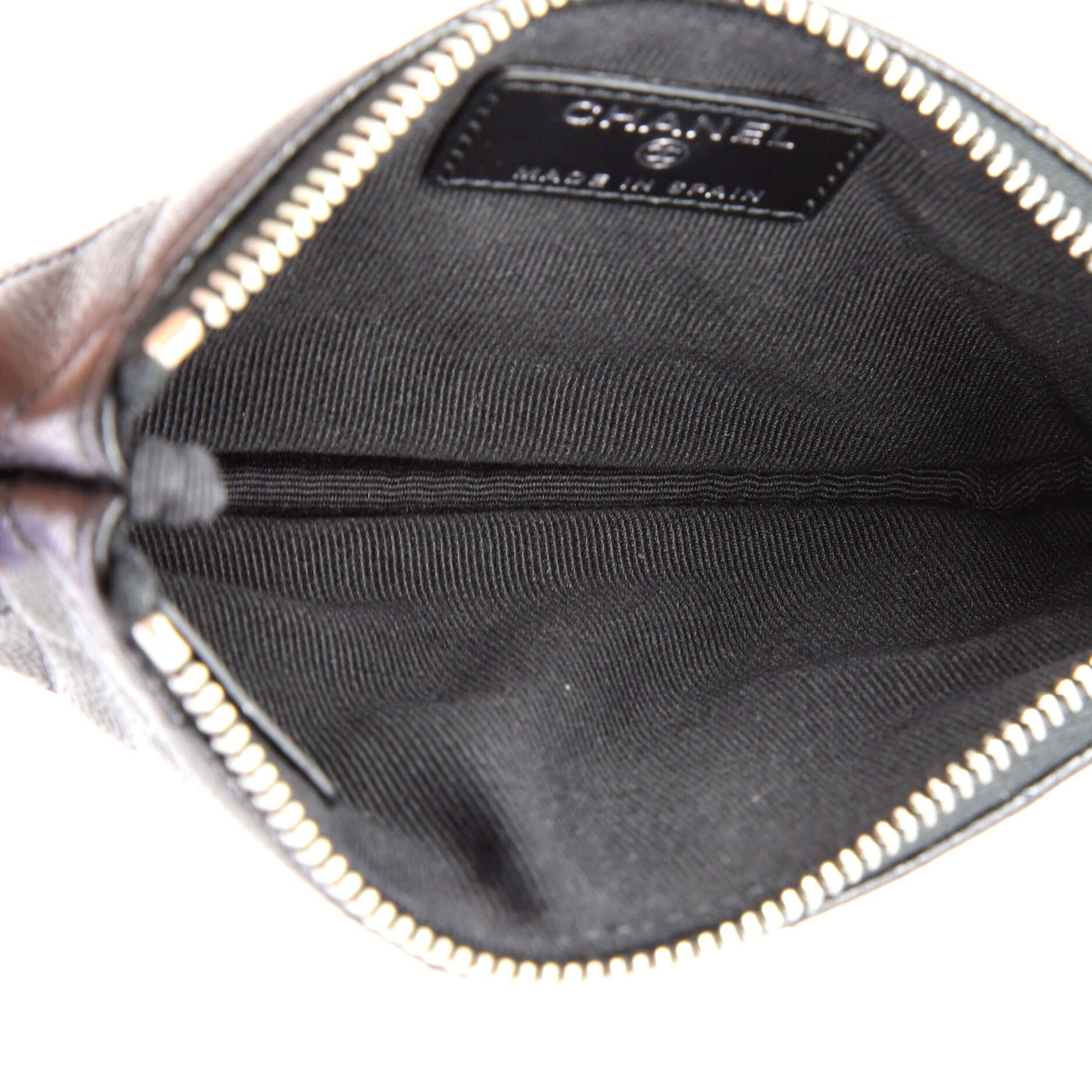 Chanel CC Stars O Case Pouch Quilted Caviar Mini Size ONE SIZE - 4 Thumbnail