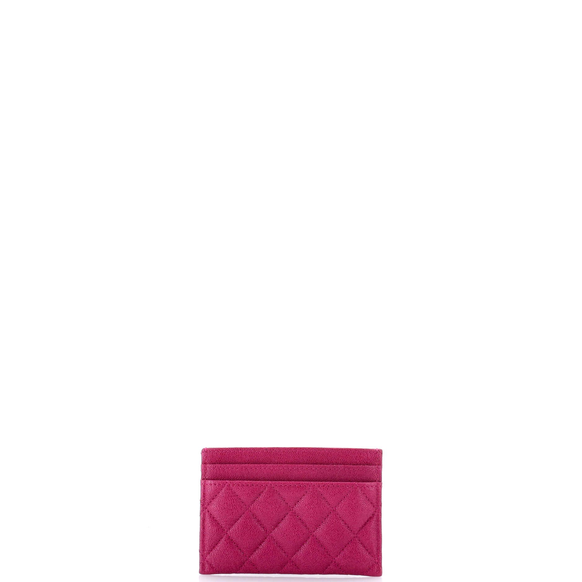 Chanel Boy Card Holder Quilted Caviar Size ONE SIZE - 2 Thumbnail
