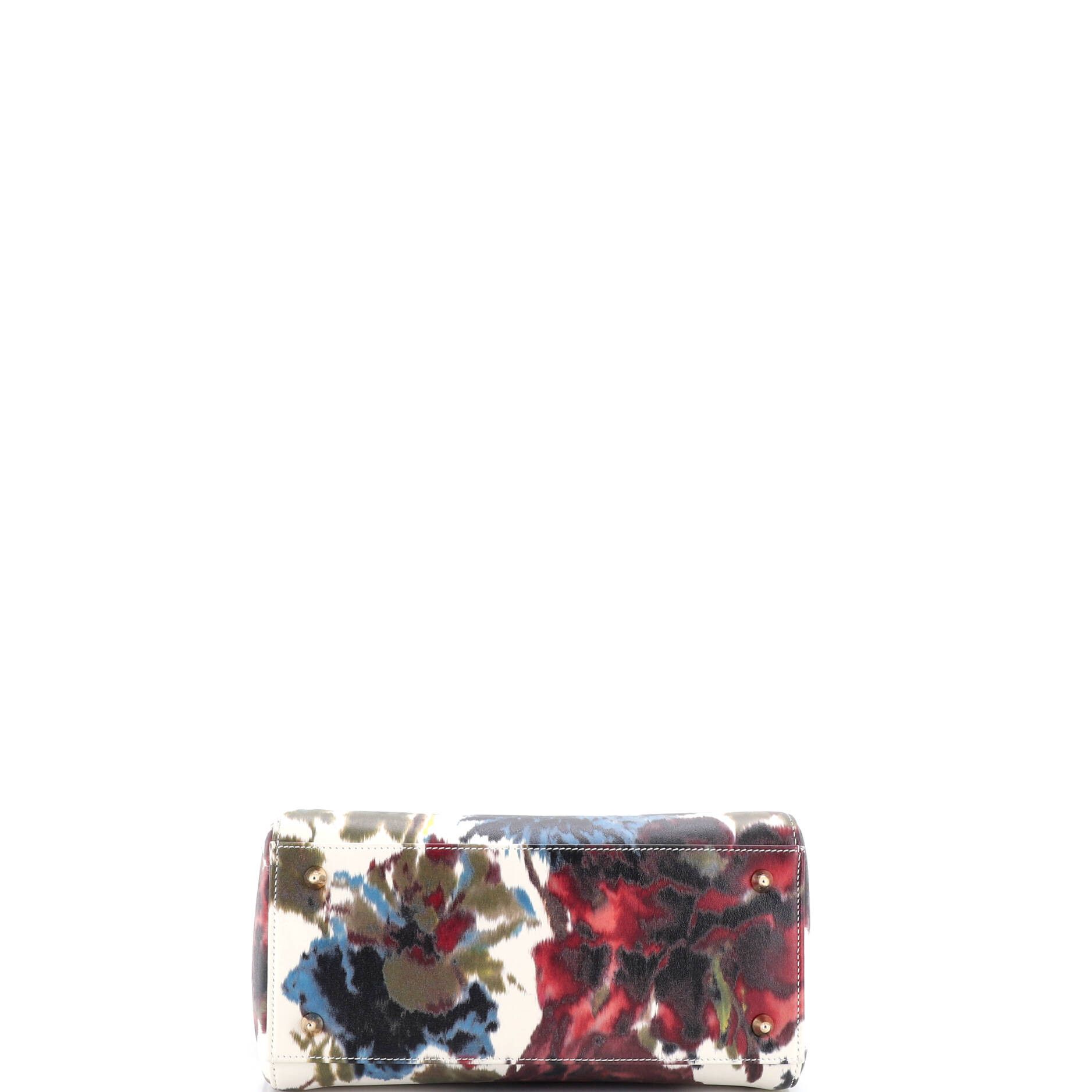 Dior Lady Dior Bag Floral Printed Lambskin Medium Size ONE SIZE - 3 Thumbnail