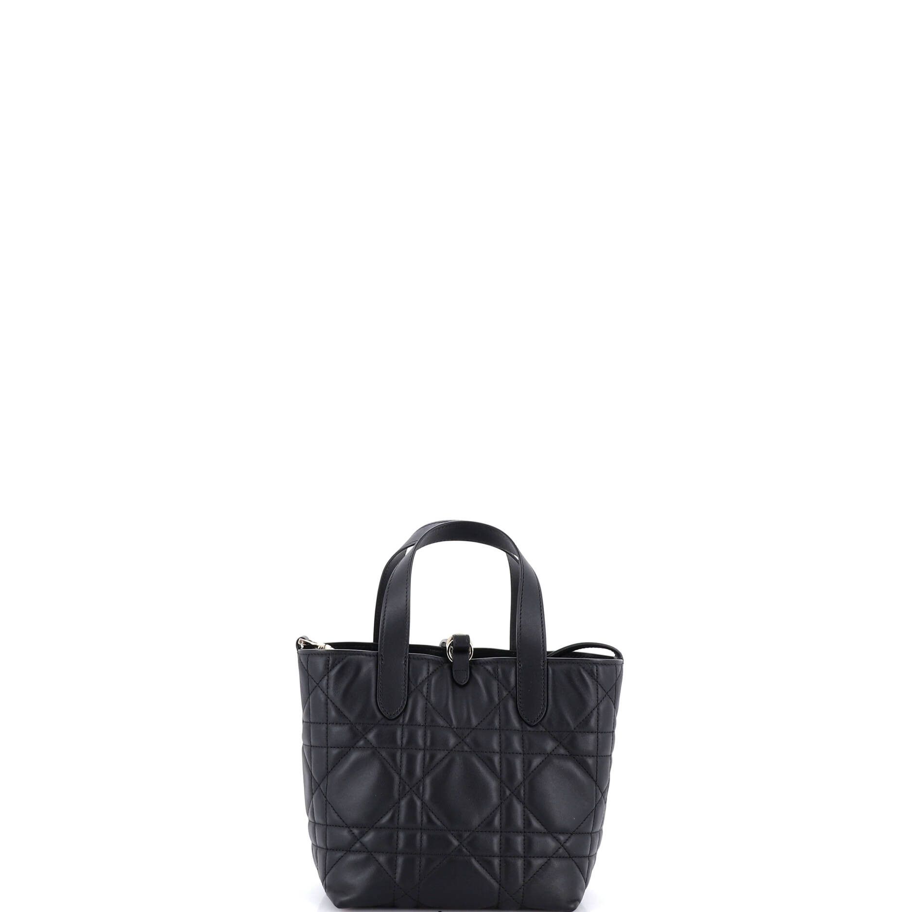 Dior Toujours Vertical Tote Bag Macrocannage Quilt Calfskin Small Size ONE SIZE - 2 Thumbnail