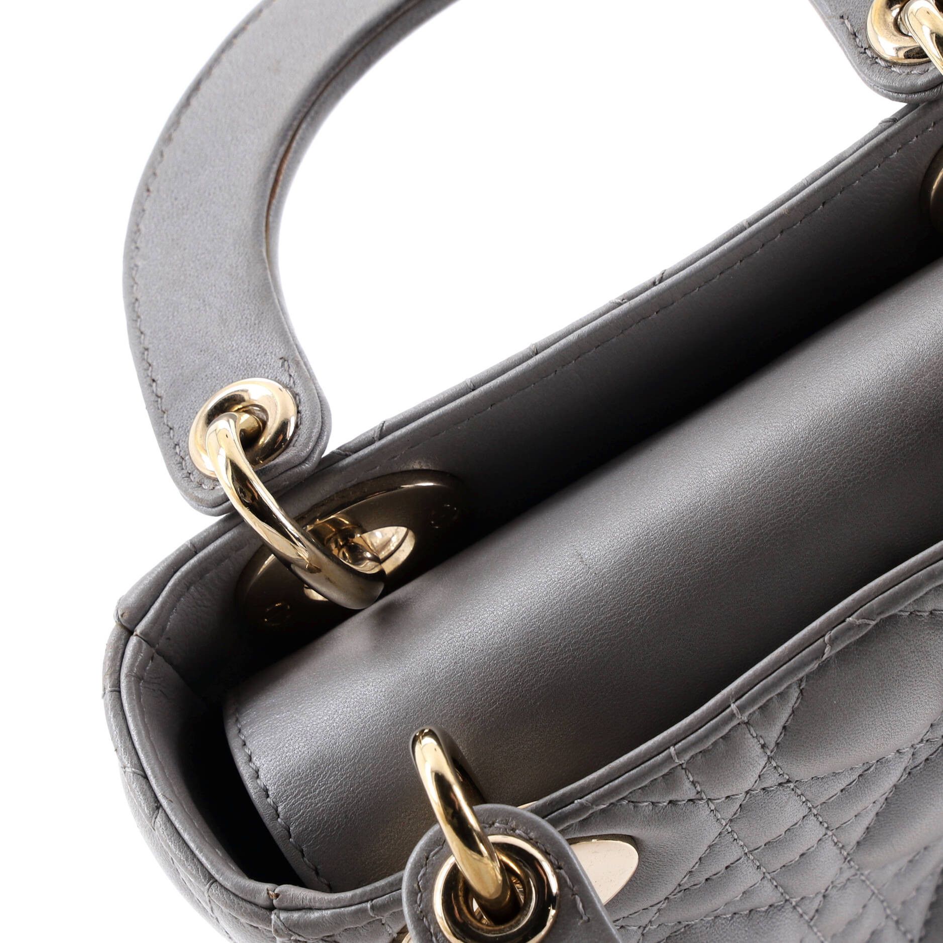 Dior Lady Dior Chain Bag Cannage Quilt Lambskin Mini Size ONE SIZE - 6 Thumbnail