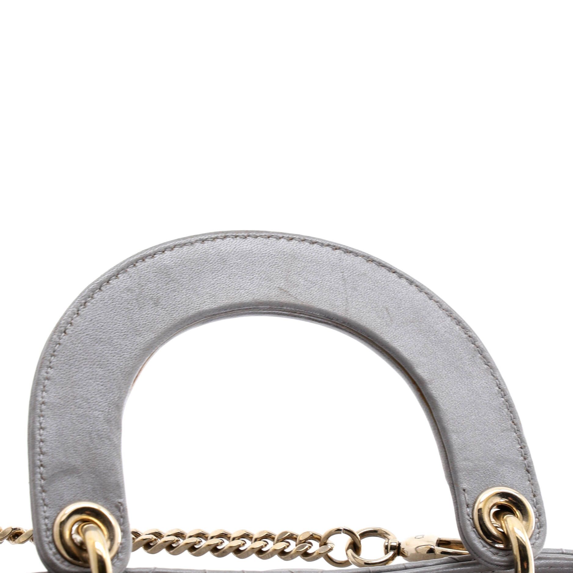 Dior Lady Dior Chain Bag Cannage Quilt Lambskin Mini Size ONE SIZE - 5 Thumbnail