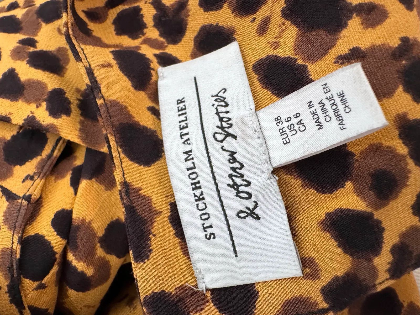 & Other Stories & Other Stories Leopard Print Dress Dress Size S / US 4 / IT 40 - 2 Thumbnail