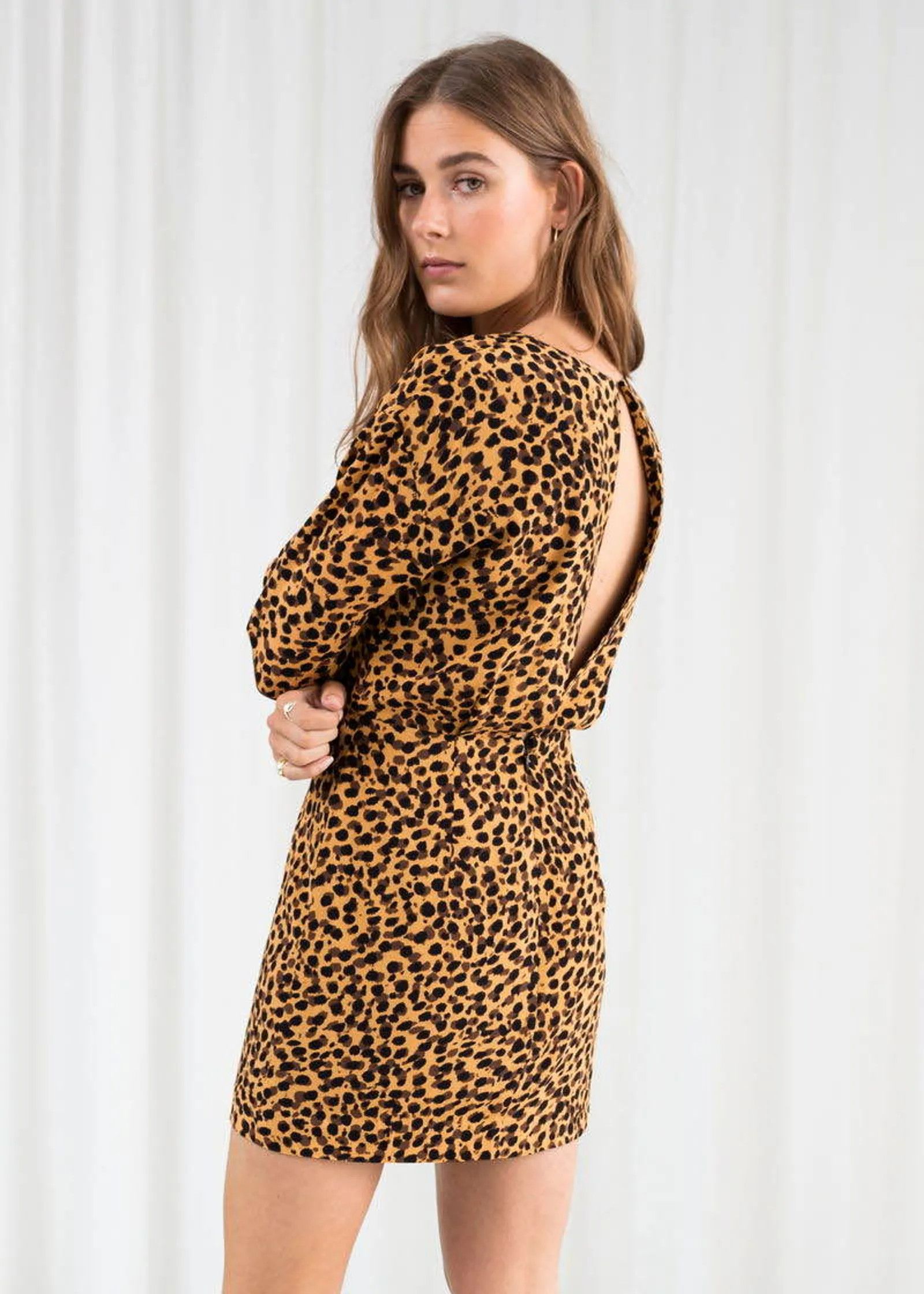 & Other Stories & Other Stories Leopard Print Dress Dress Size S / US 4 / IT 40 - 4 Thumbnail