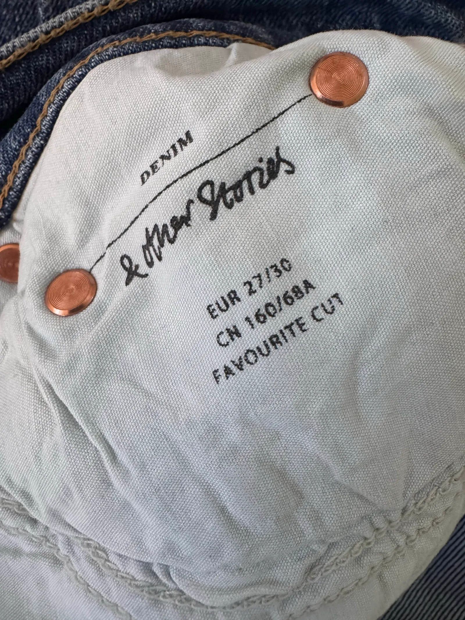 & Other Stories & Other Stories Favourite cut Jeans Size 27" / US 4 / IT 40 - 2 Thumbnail