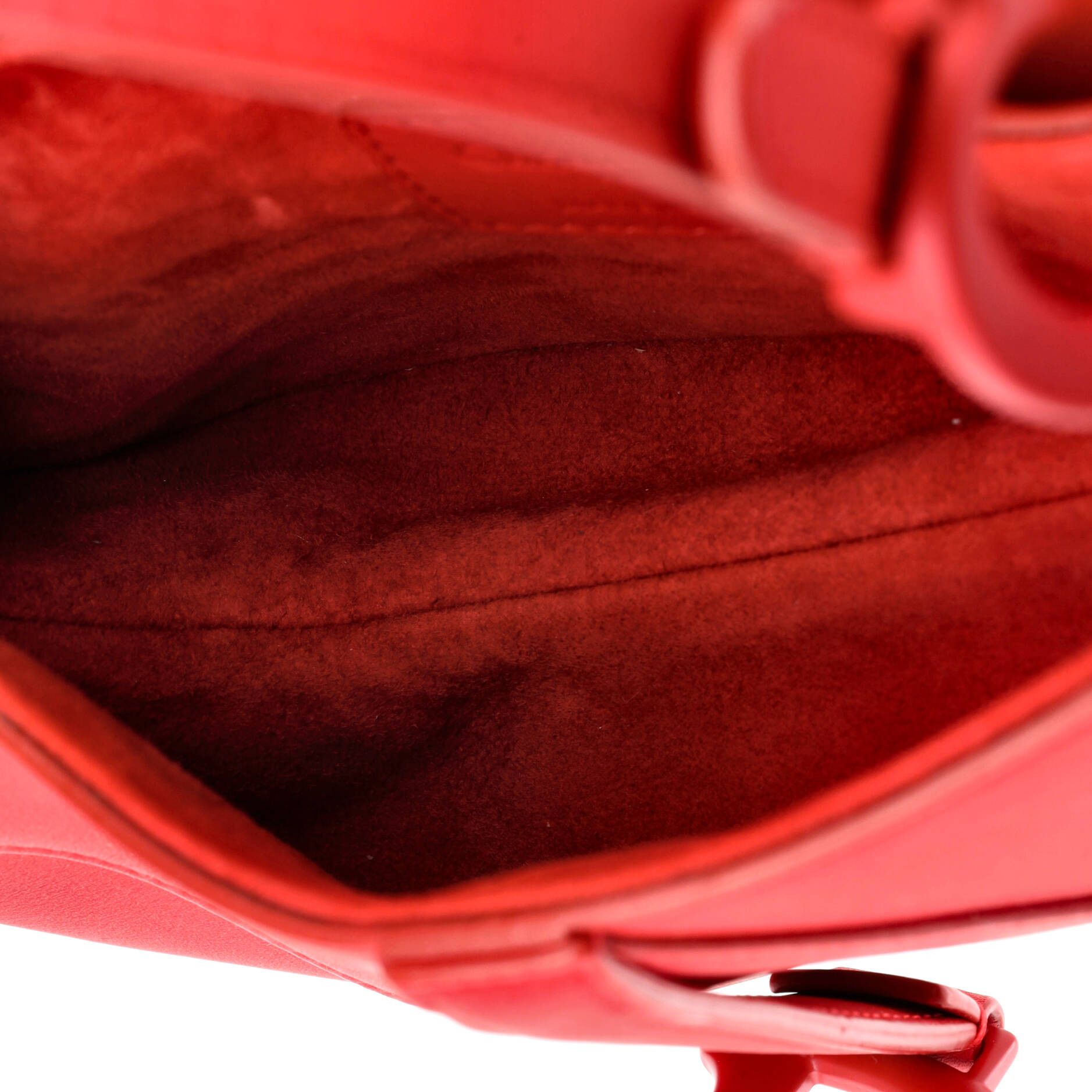 Dior Ultra Matte Saddle Handbag Leather Mini Size ONE SIZE - 4 Thumbnail