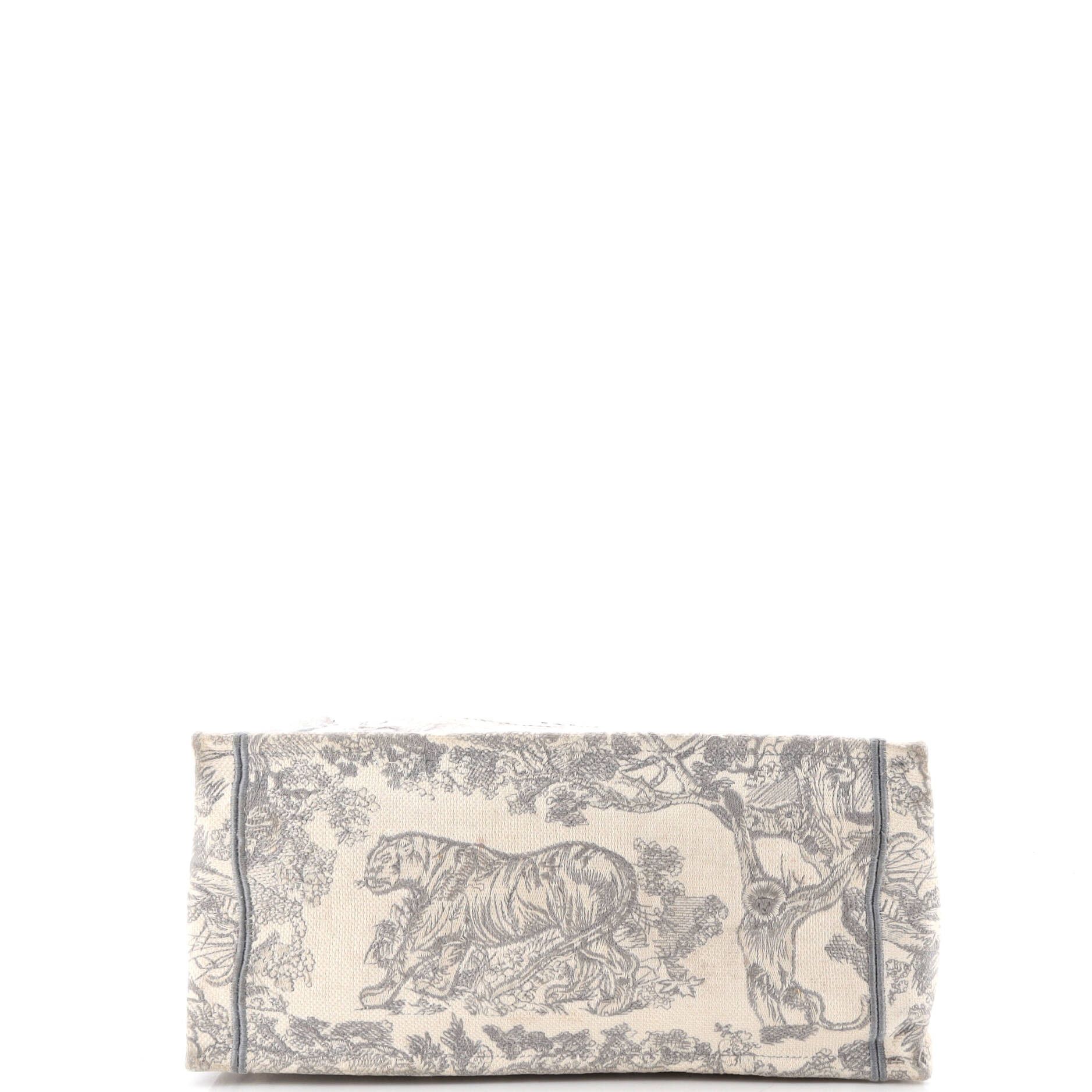 Dior Book Tote Embroidered Canvas Medium Size ONE SIZE - 3 Thumbnail
