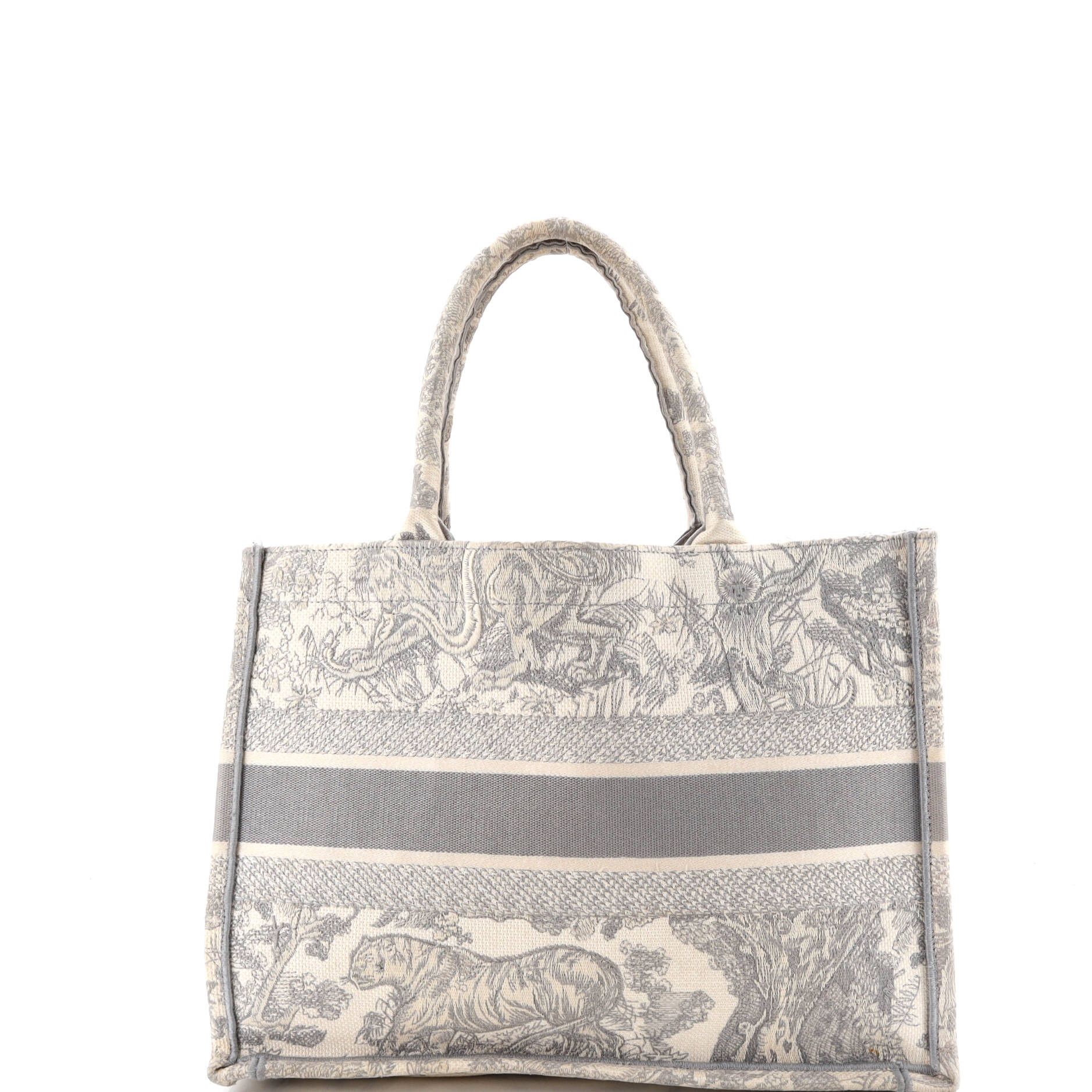 Dior Book Tote Embroidered Canvas Medium Size ONE SIZE - 2 Thumbnail